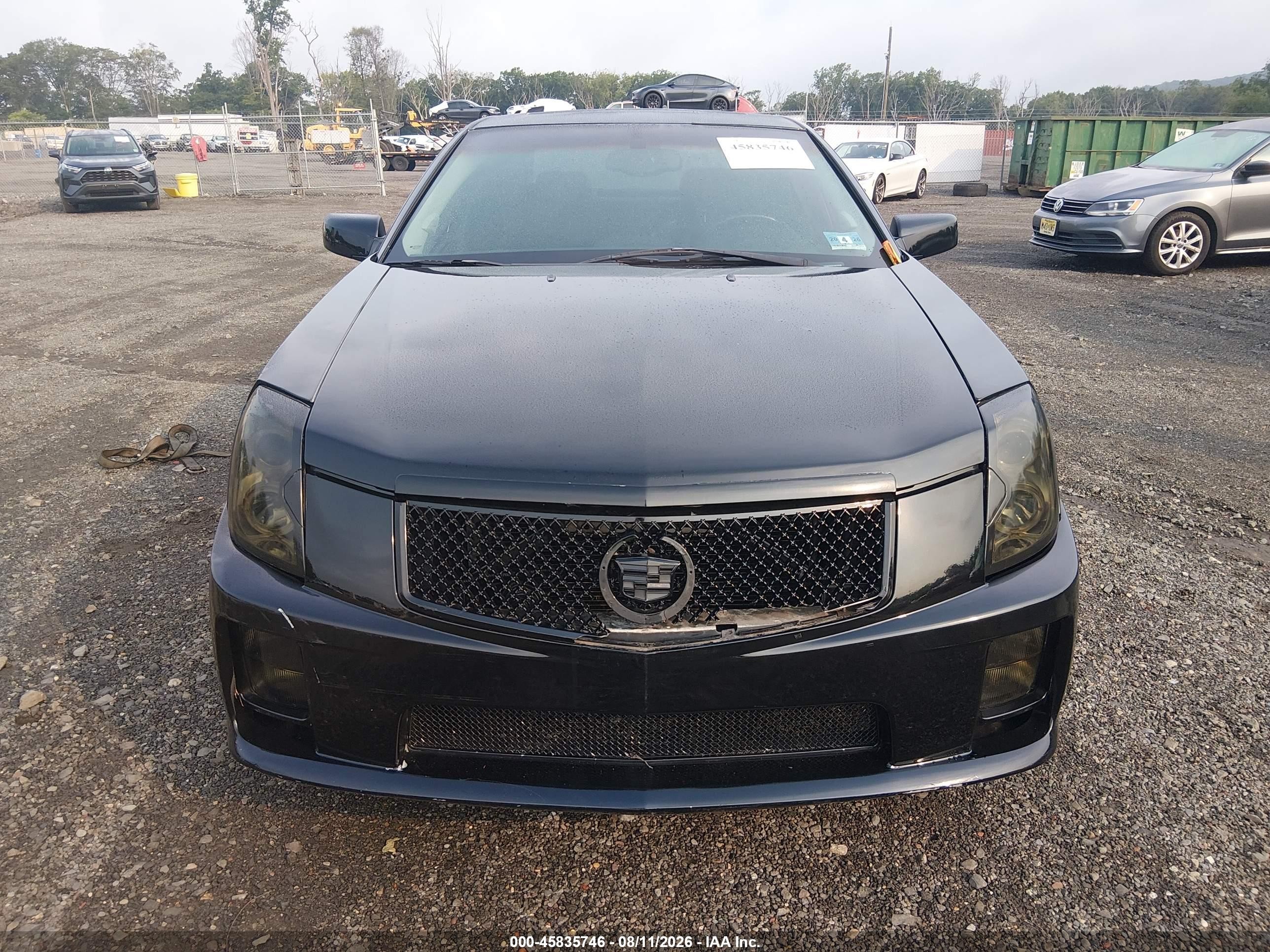 2005 Cadillac Cts-v   Black vin: 1G6DN56S450103781
