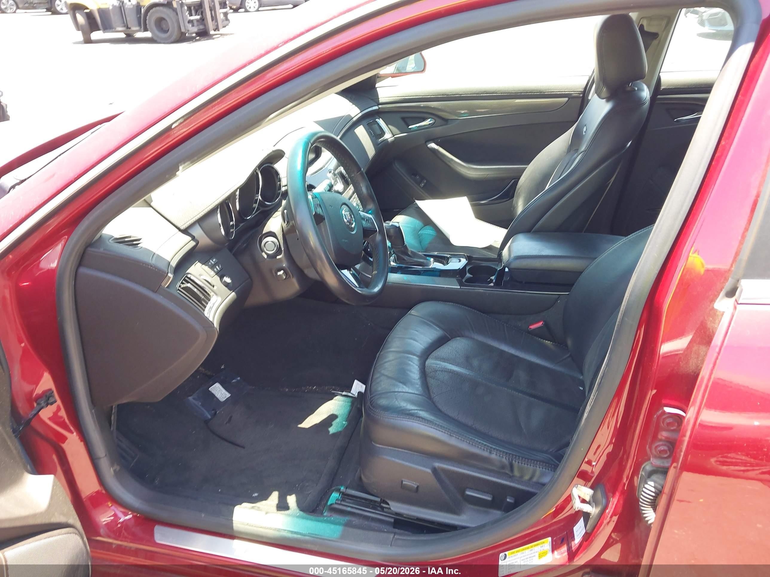 2009 Cadillac Cts-v   Красный vin: 1G6DN57P090155523