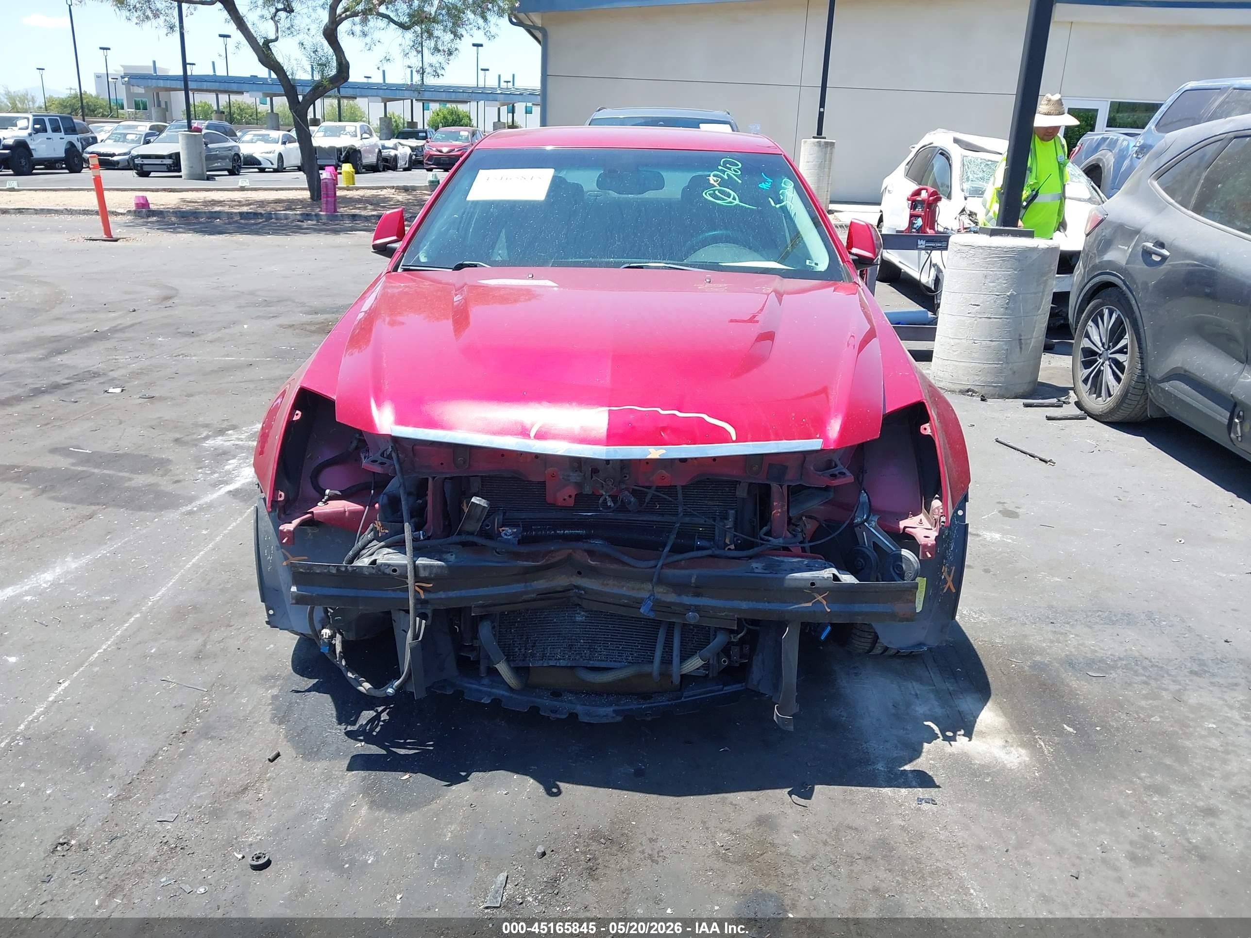 2009 Cadillac Cts-v   Красный vin: 1G6DN57P090155523