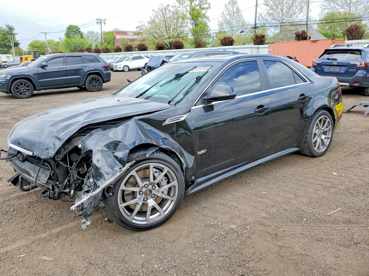 2009 Cadillac Cts-v Black vin: 1G6DN57P190157104