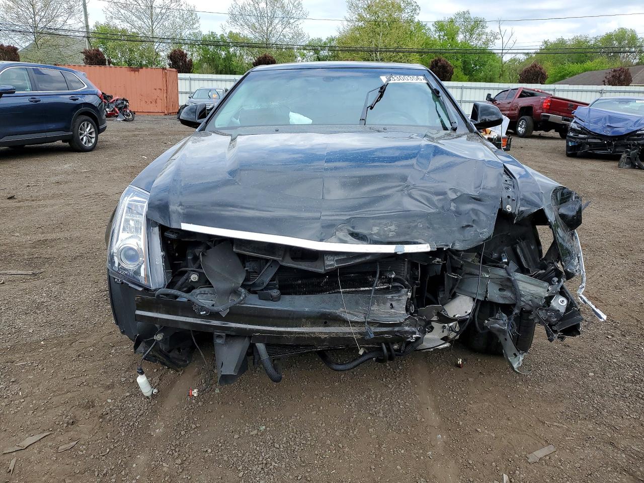 2009 Cadillac Cts-v Black vin: 1G6DN57P190157104