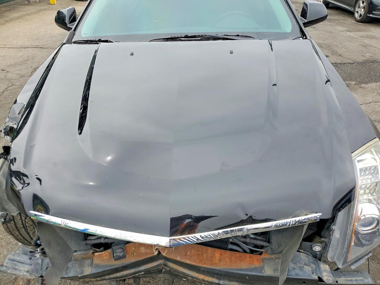 2009 Cadillac Cts-v Black vin: 1G6DN57P190163453