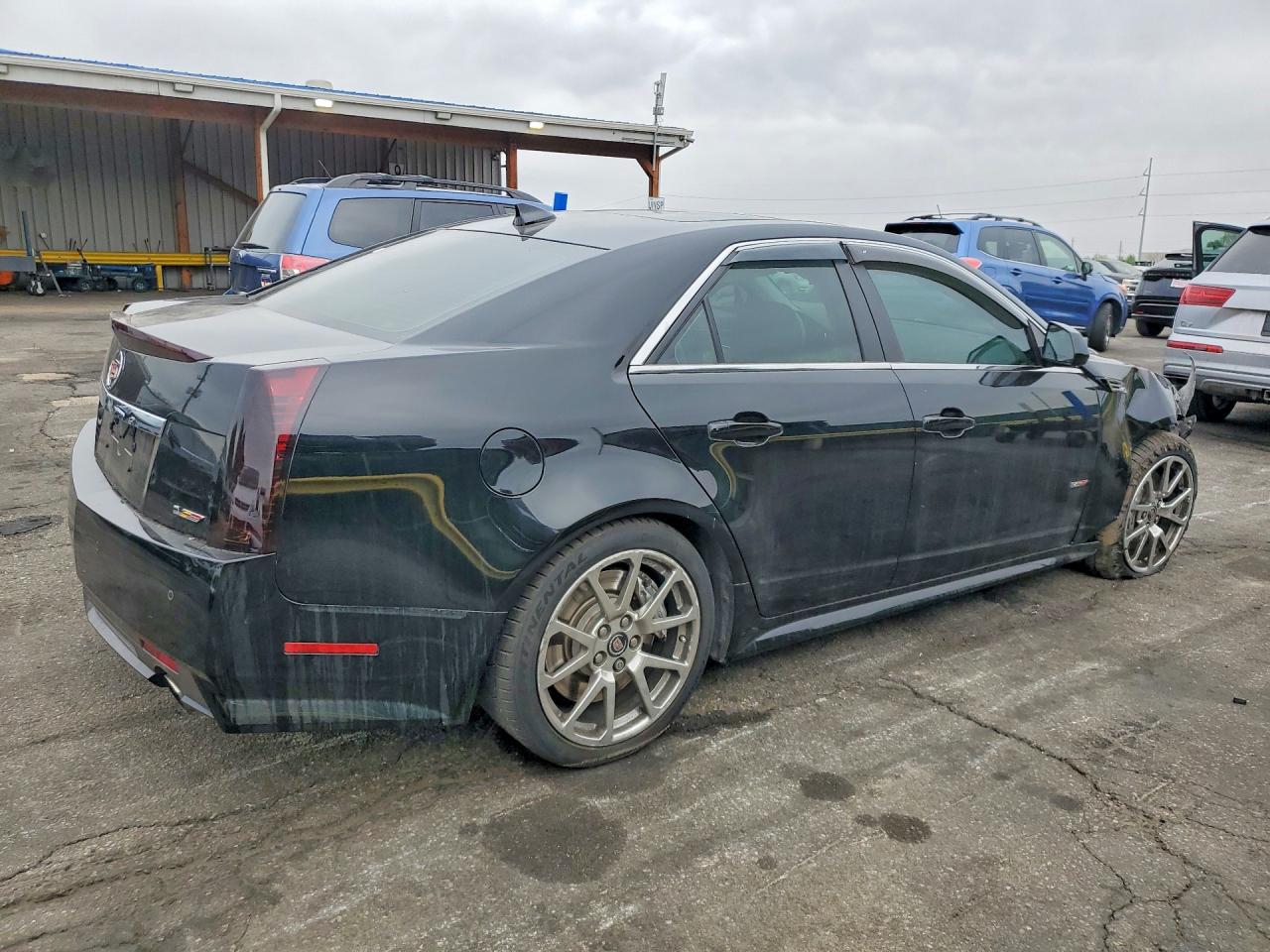 2009 Cadillac Cts-v Black vin: 1G6DN57P190163453