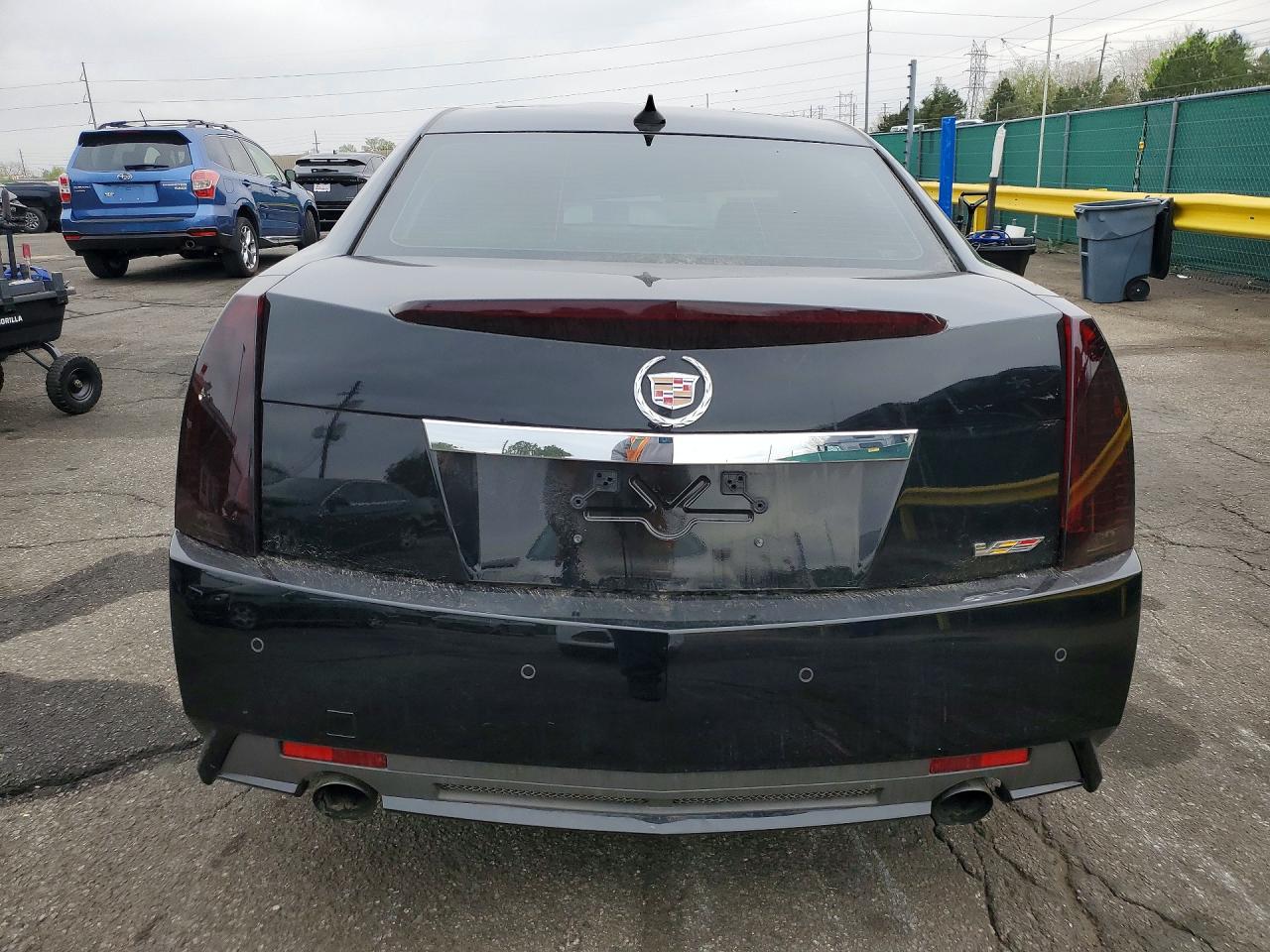 2009 Cadillac Cts-v Black vin: 1G6DN57P190163453