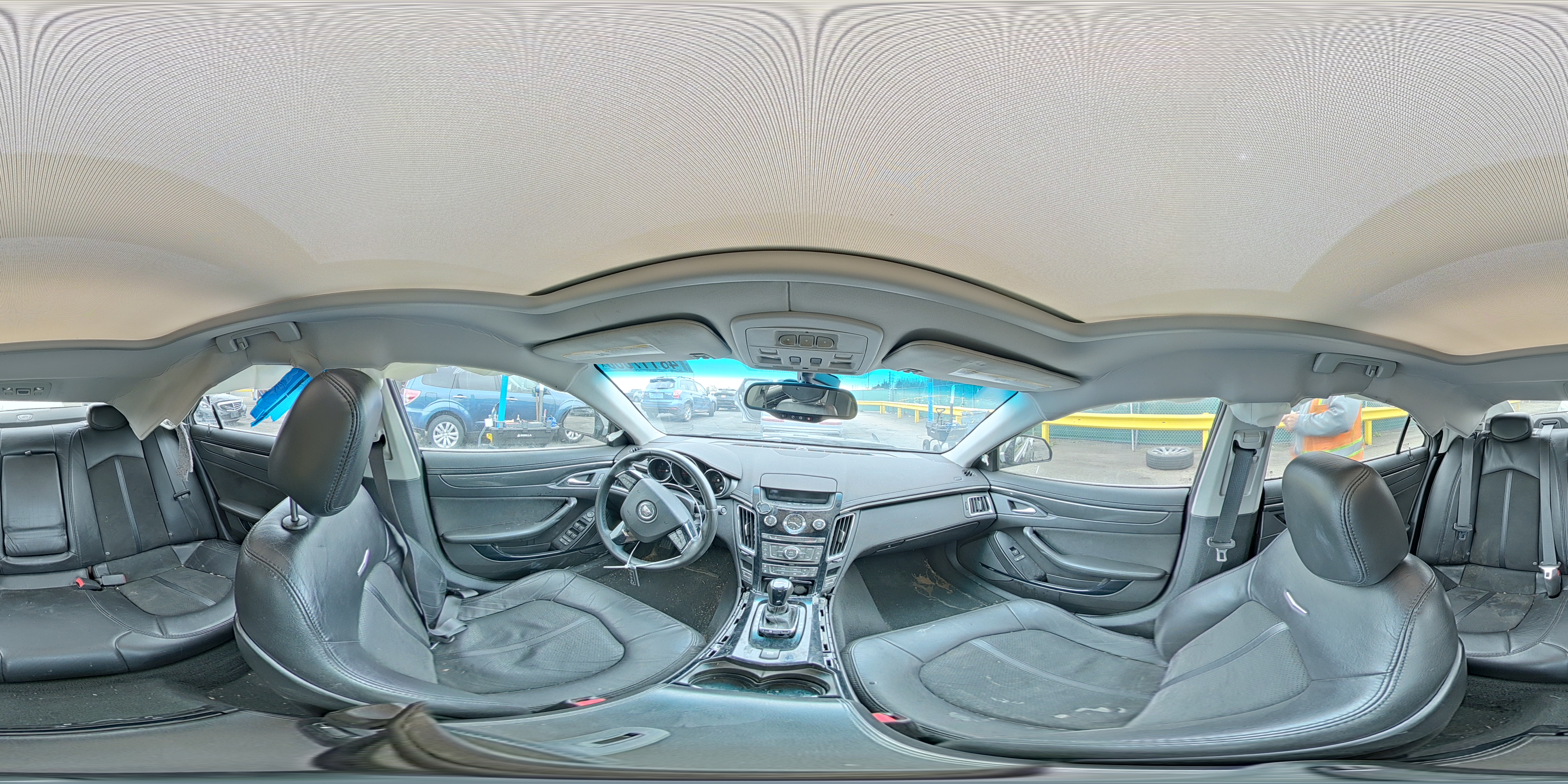 2009 Cadillac Cts-v Black vin: 1G6DN57P190163453