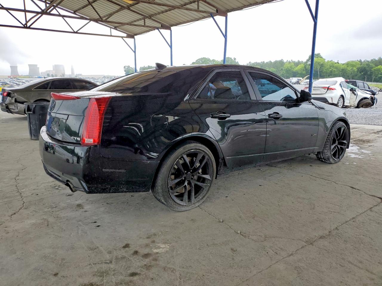 2009 Cadillac Cts-v Black vin: 1G6DN57P390161316