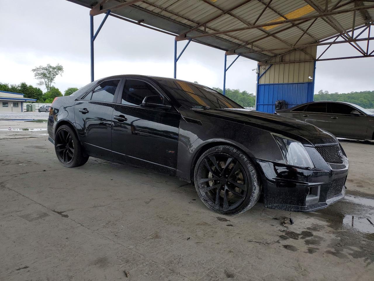 2009 Cadillac Cts-v Black vin: 1G6DN57P390161316