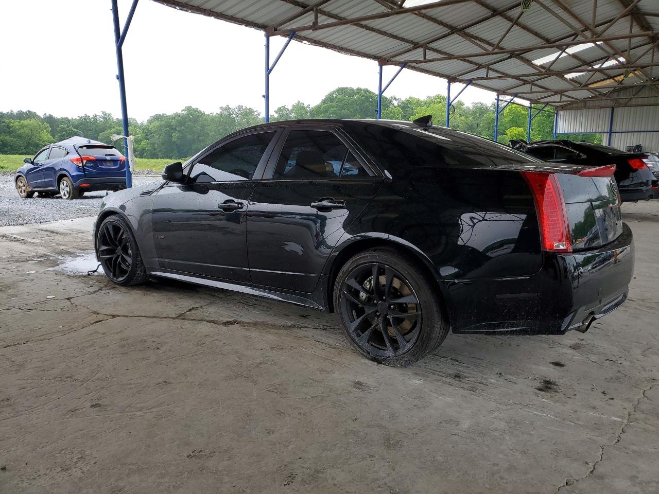 2009 Cadillac Cts-v Black vin: 1G6DN57P390161316
