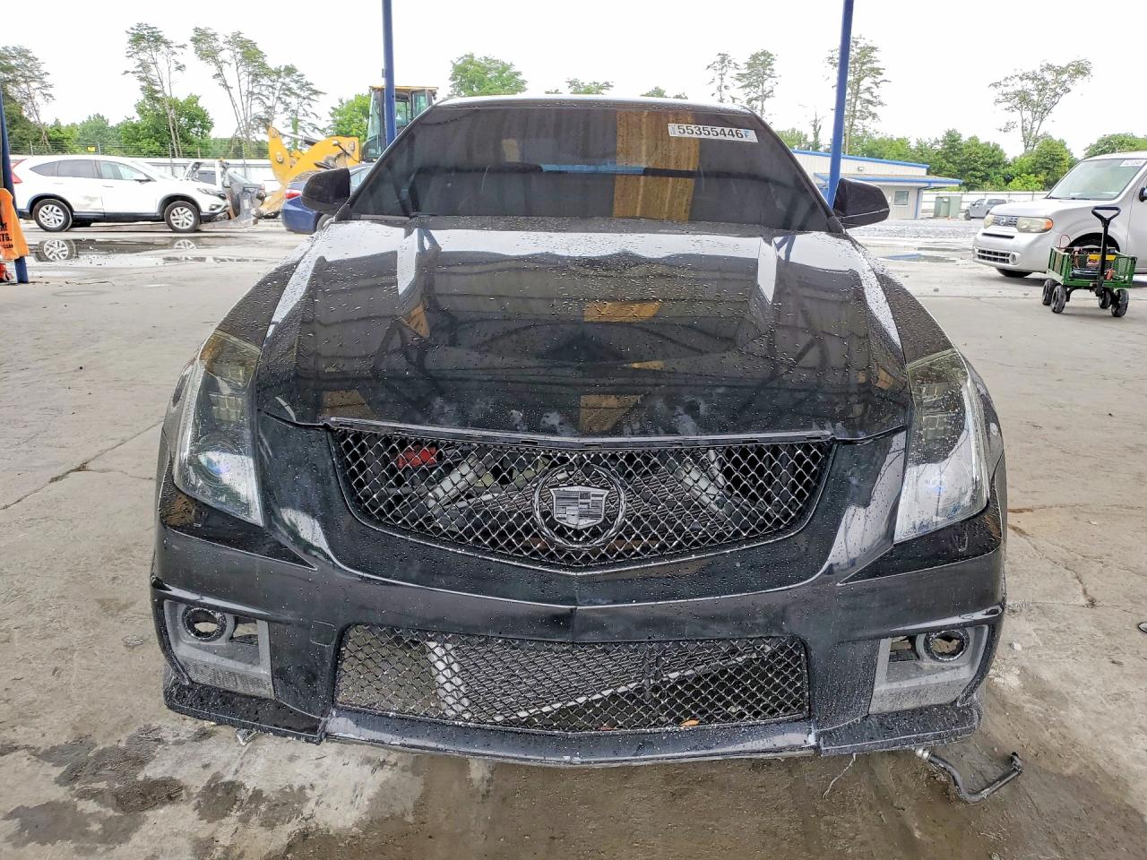 2009 Cadillac Cts-v Black vin: 1G6DN57P390161316