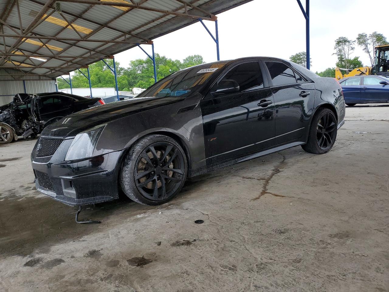 2009 Cadillac Cts-v Black vin: 1G6DN57P390161316