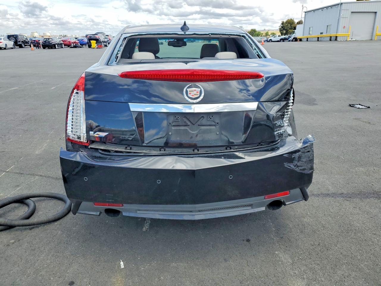 2009 Cadillac Cts-v Black vin: 1G6DN57P490154875