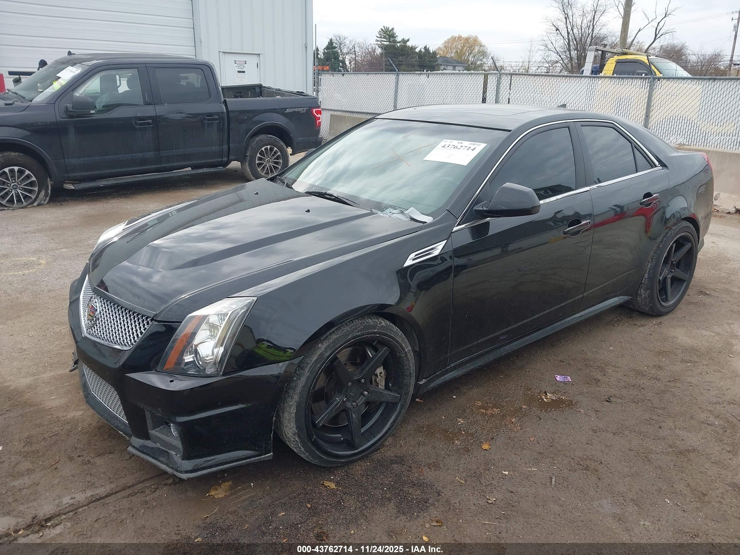 2009 Cadillac Cts-v   Black vin: 1G6DN57P690155204