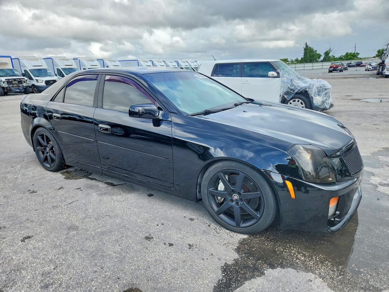 2004 Cadillac Cts-v Black vin: 1G6DN57S140158346