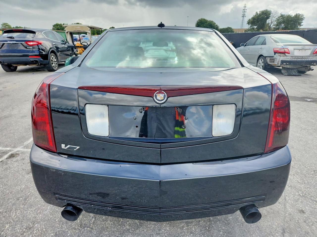 2004 Cadillac Cts-v Black vin: 1G6DN57S140158346