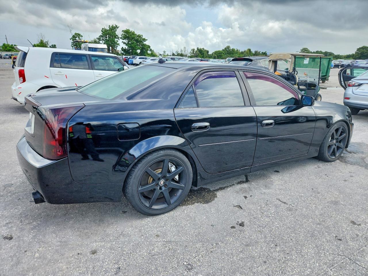 2004 Cadillac Cts-v Black vin: 1G6DN57S140158346