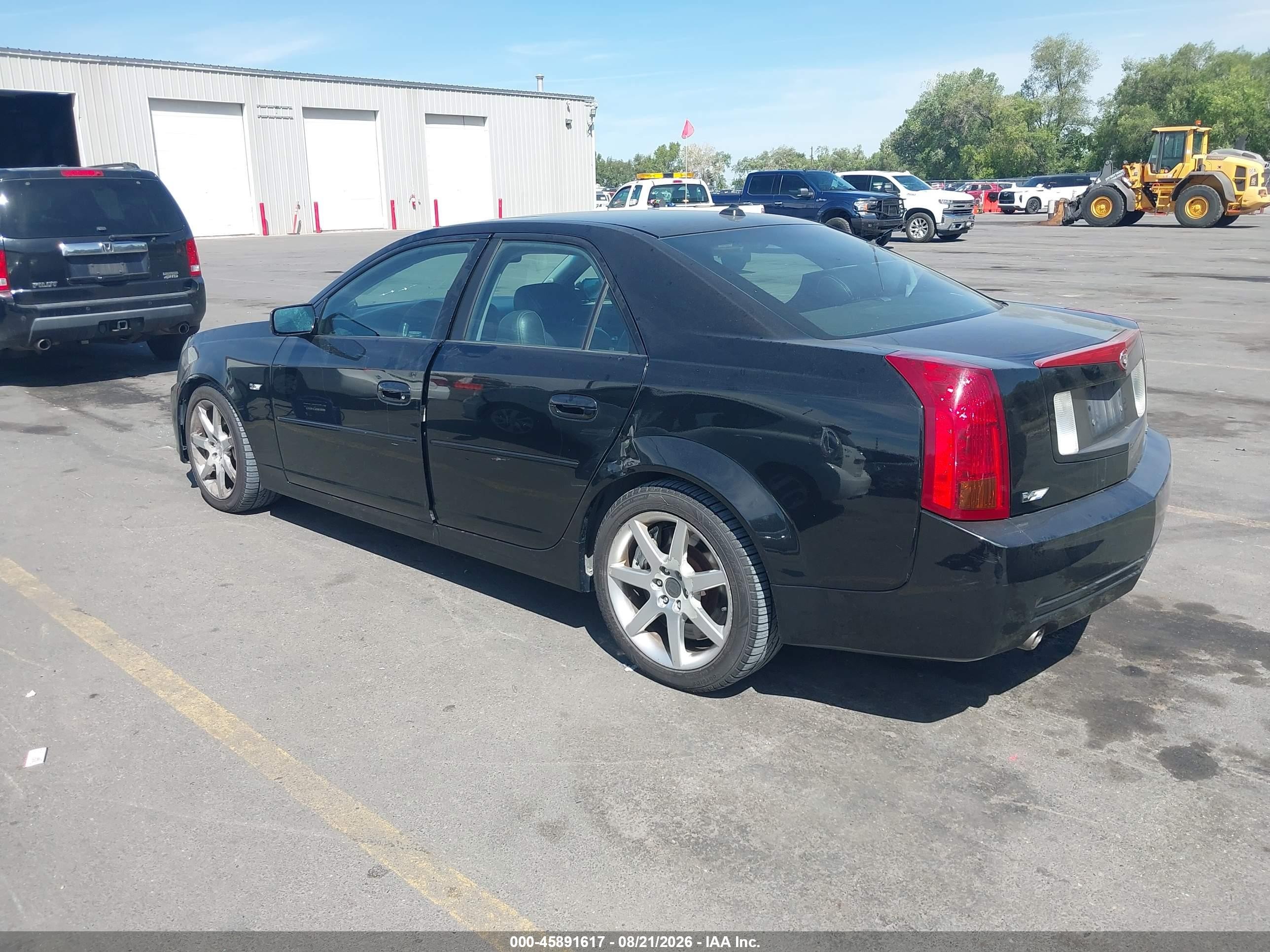 2004 Cadillac Cts-v   Black vin: 1G6DN57S540182083