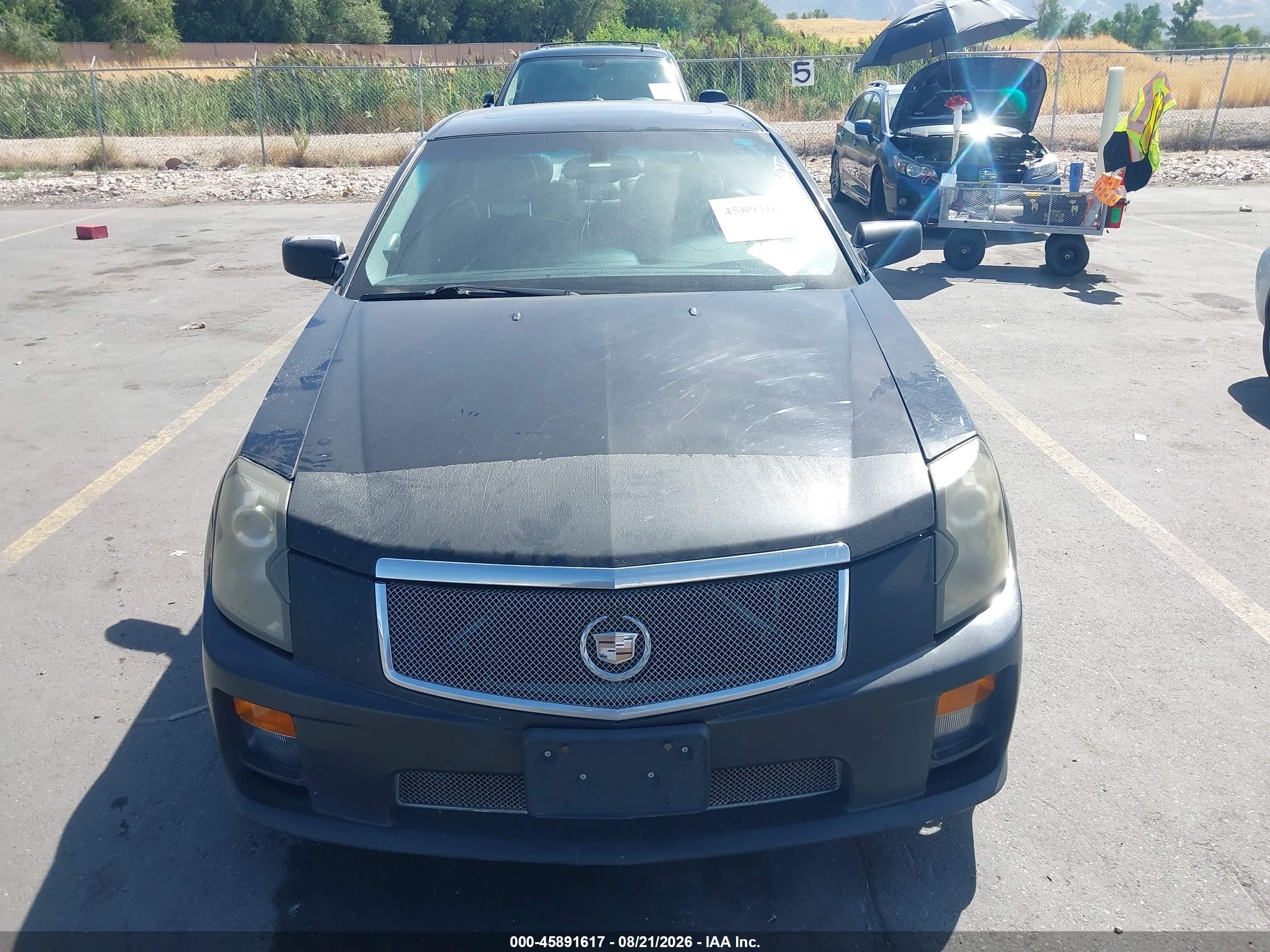 2004 Cadillac Cts-v   Black vin: 1G6DN57S540182083