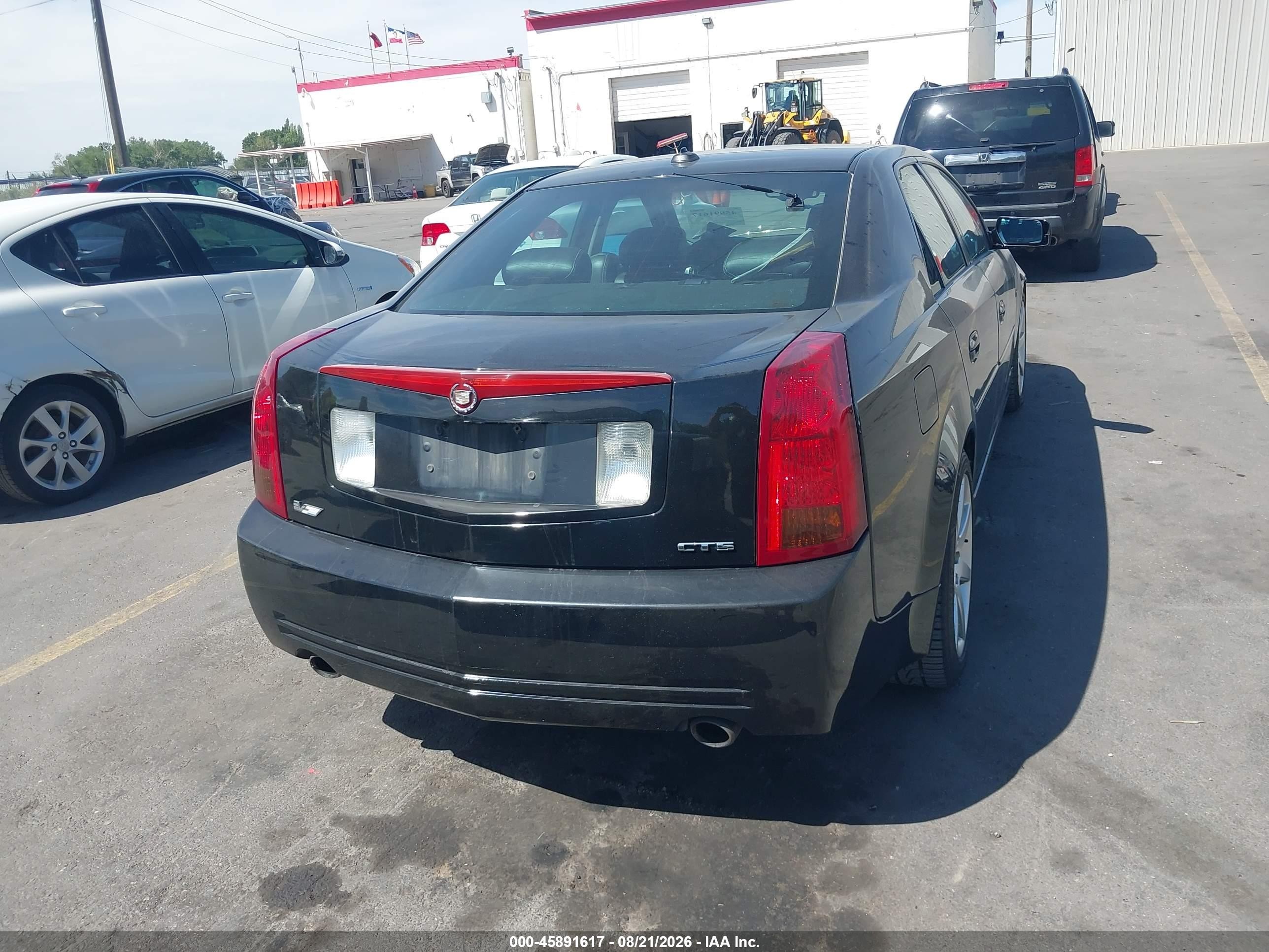 2004 Cadillac Cts-v   Black vin: 1G6DN57S540182083