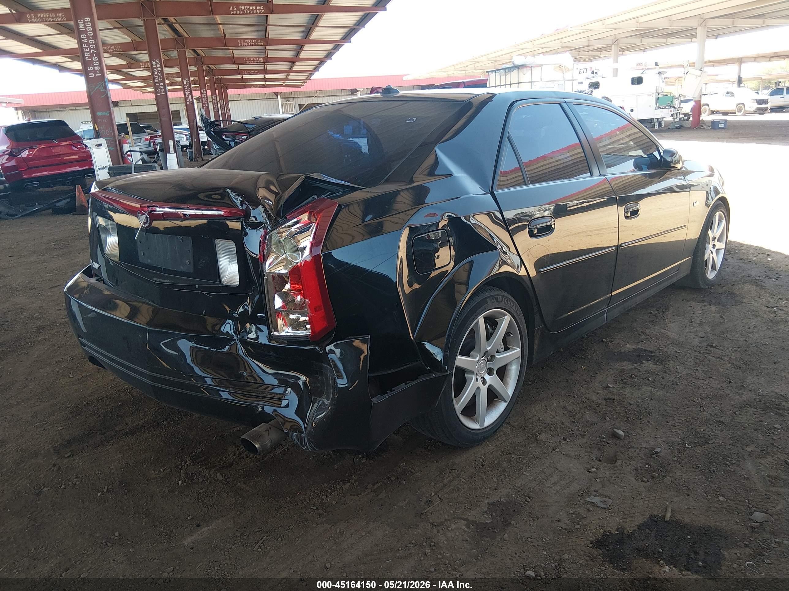 2004 Cadillac Cts-v   Black vin: 1G6DN57S840159929
