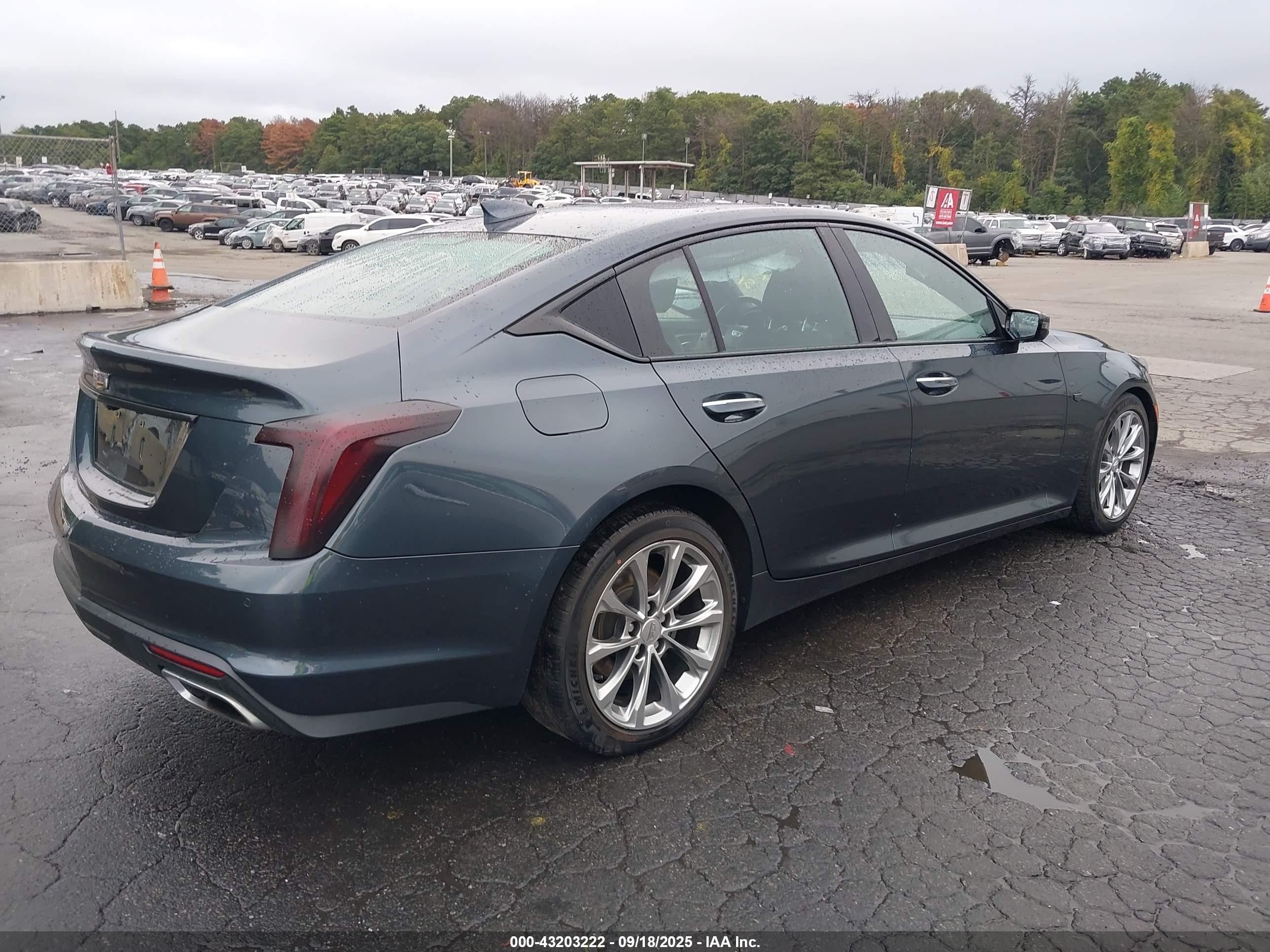 2021 Cadillac Ct5 Premium Luxury Blue vin: 1G6DN5RK3M0118430