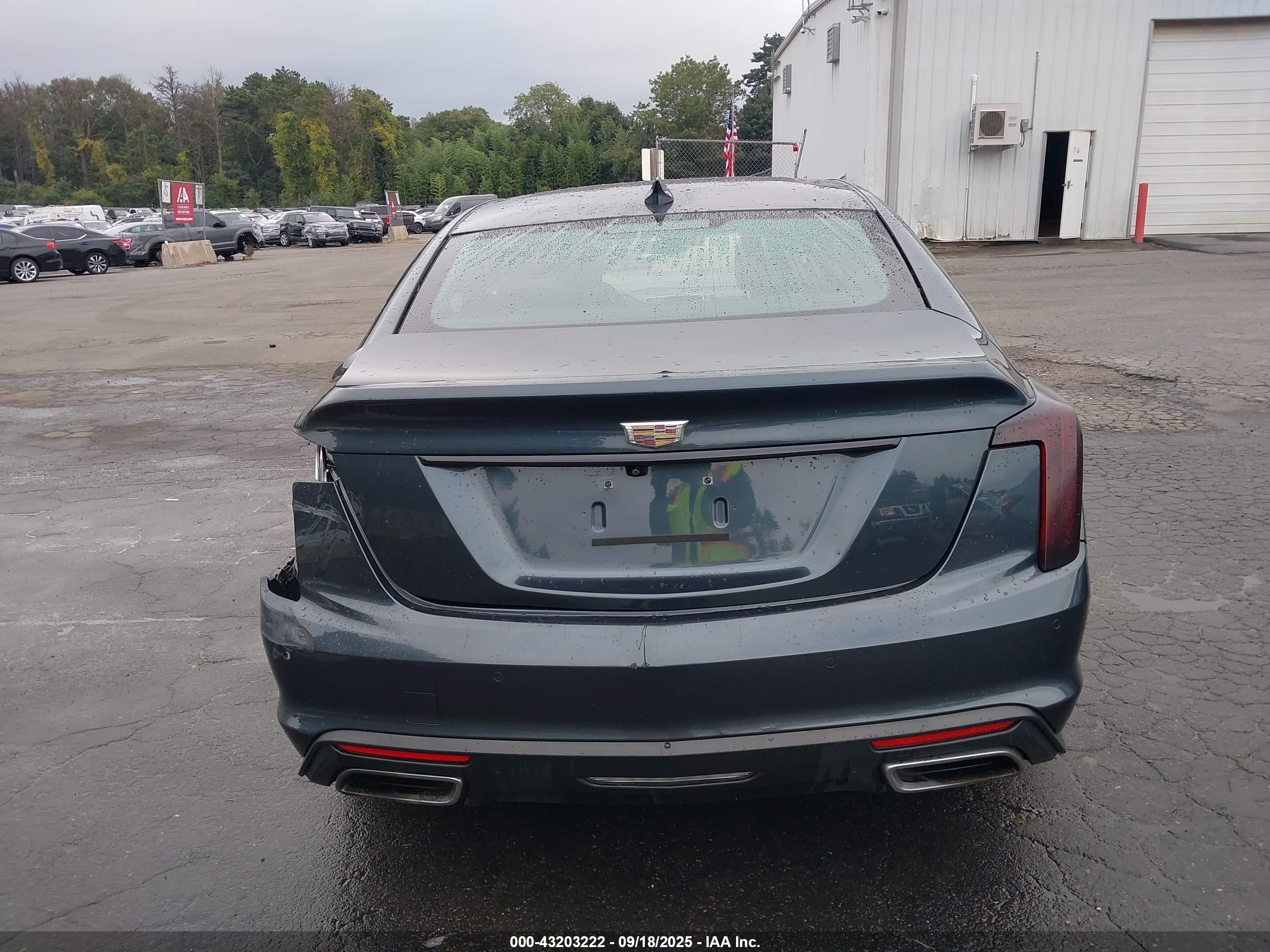 2021 Cadillac Ct5 Premium Luxury Blue vin: 1G6DN5RK3M0118430