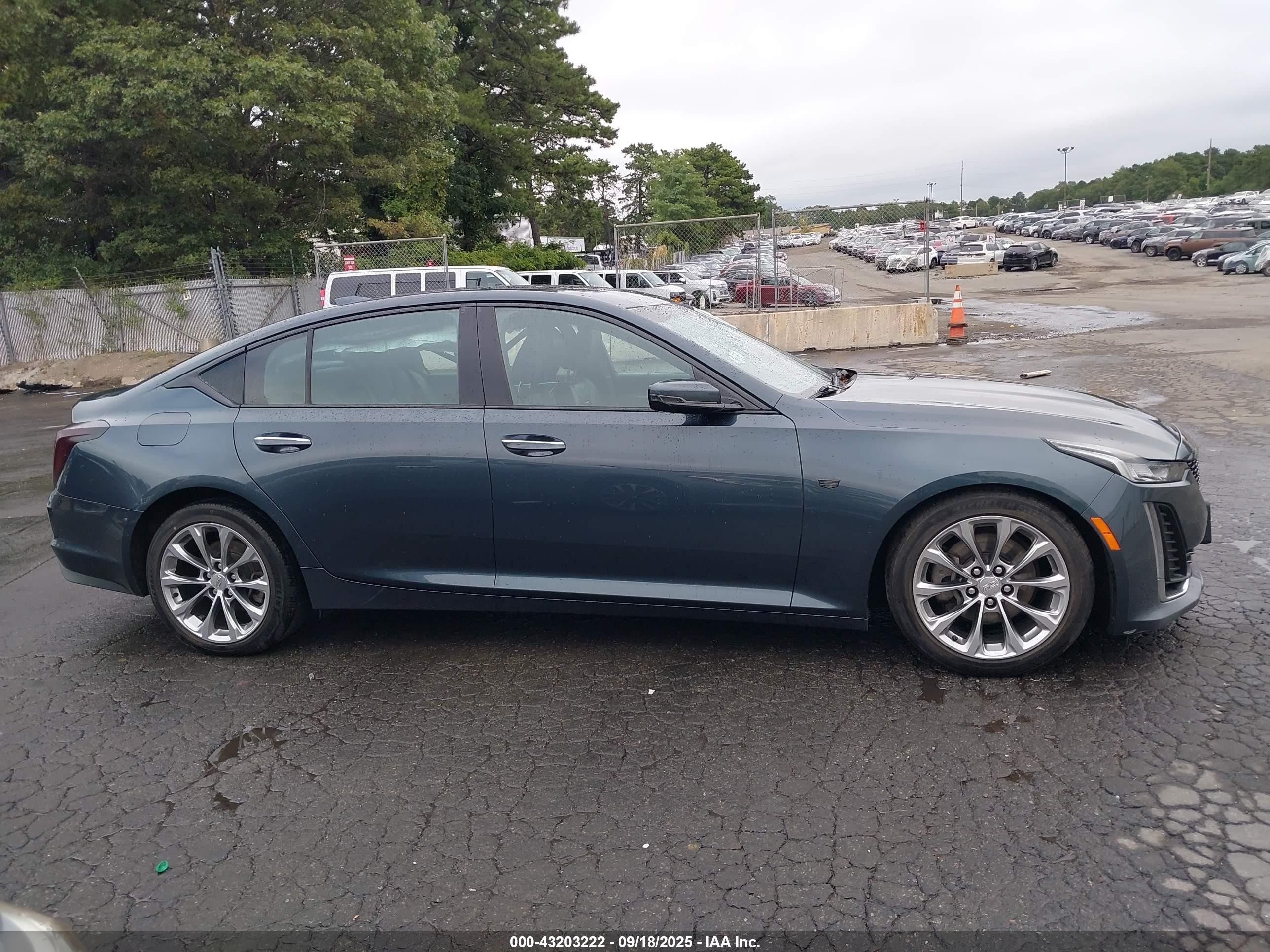 2021 Cadillac Ct5 Premium Luxury Blue vin: 1G6DN5RK3M0118430