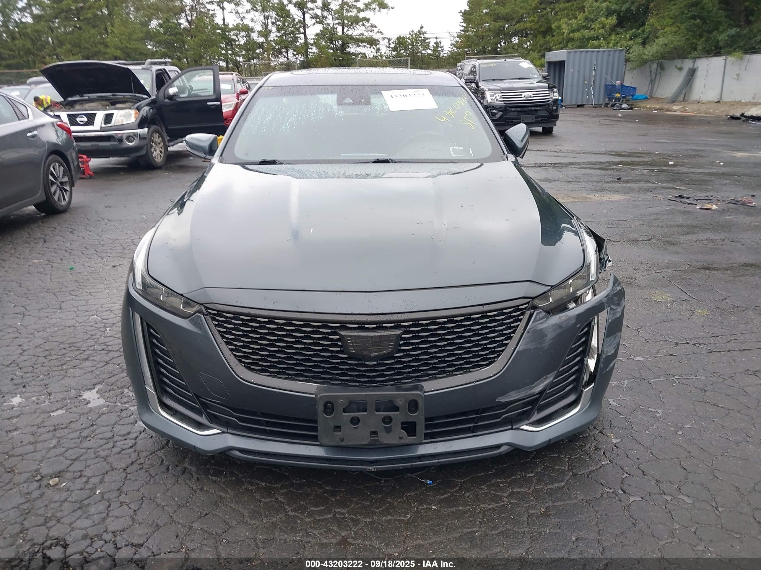 2021 Cadillac Ct5 Premium Luxury Blue vin: 1G6DN5RK3M0118430