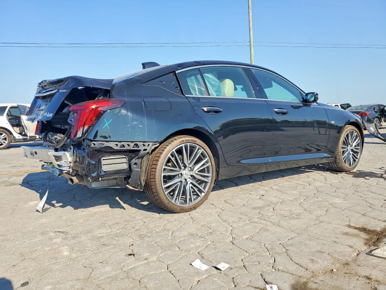 2025 Cadillac Ct5 Premium Luxury Black vin: 1G6DN5RK6S0102817