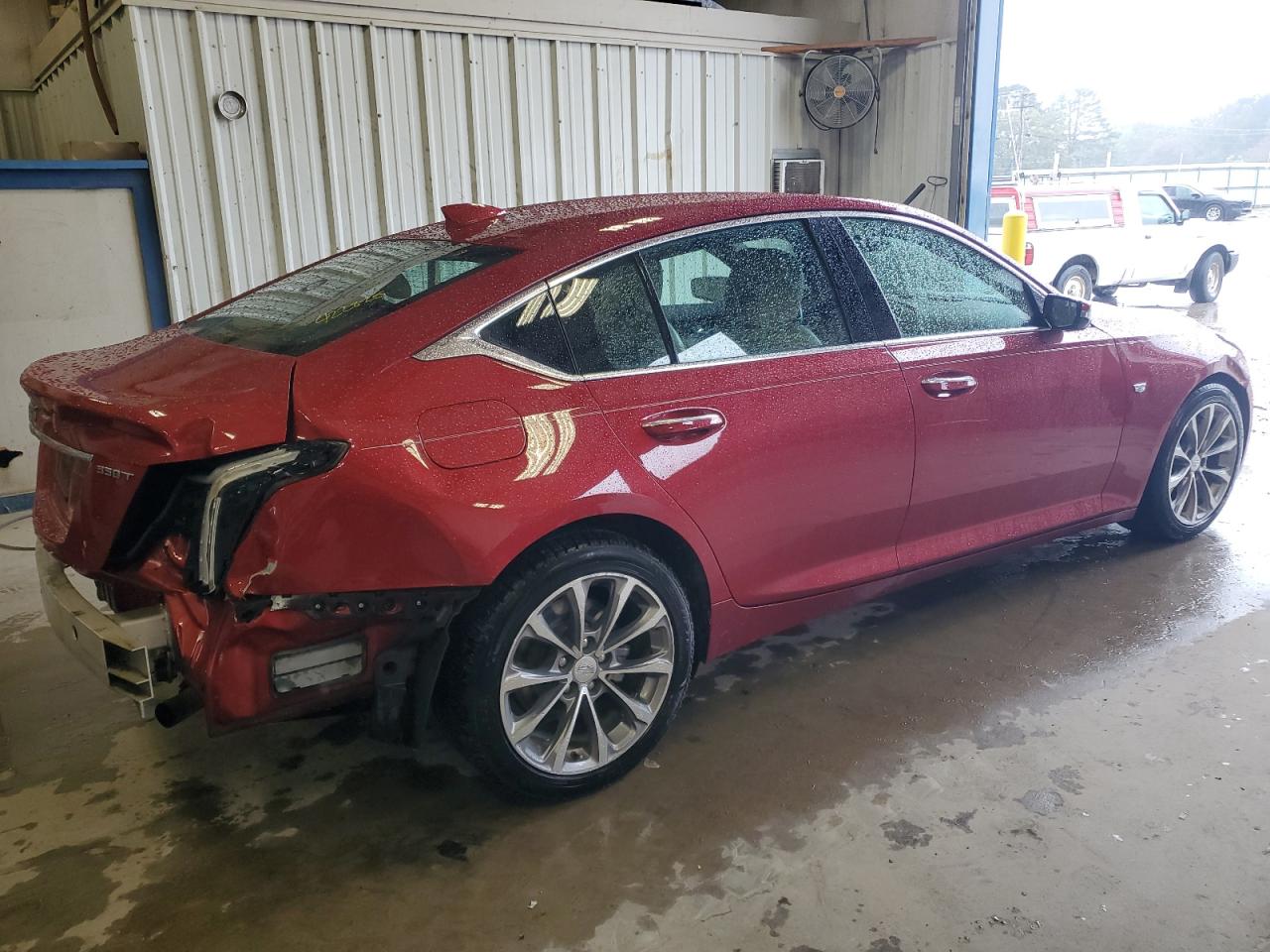 2020 Cadillac Ct5 Premium Luxury Burgundy vin: 1G6DN5RK7L0139750