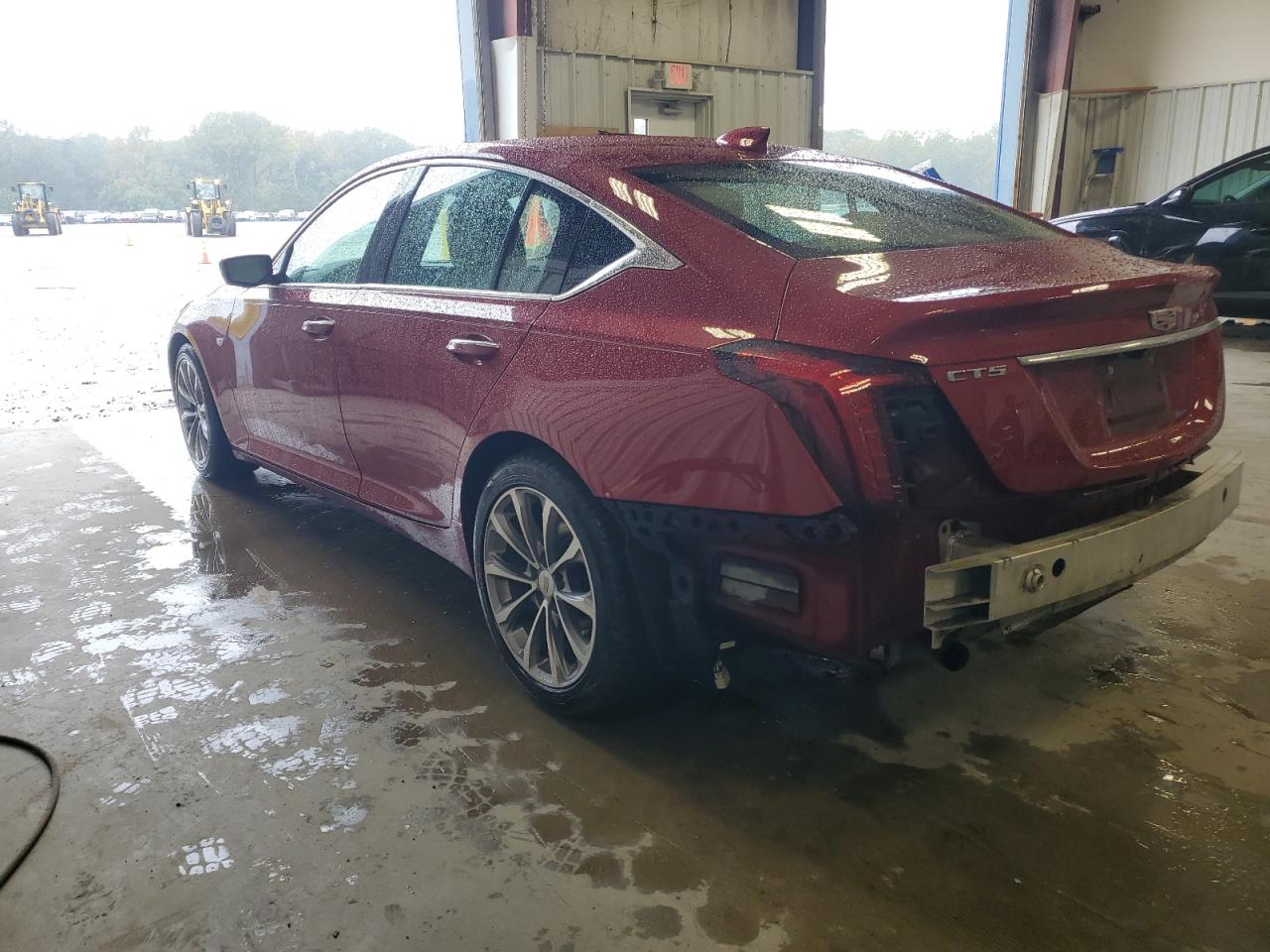 2020 Cadillac Ct5 Premium Luxury Burgundy vin: 1G6DN5RK7L0139750