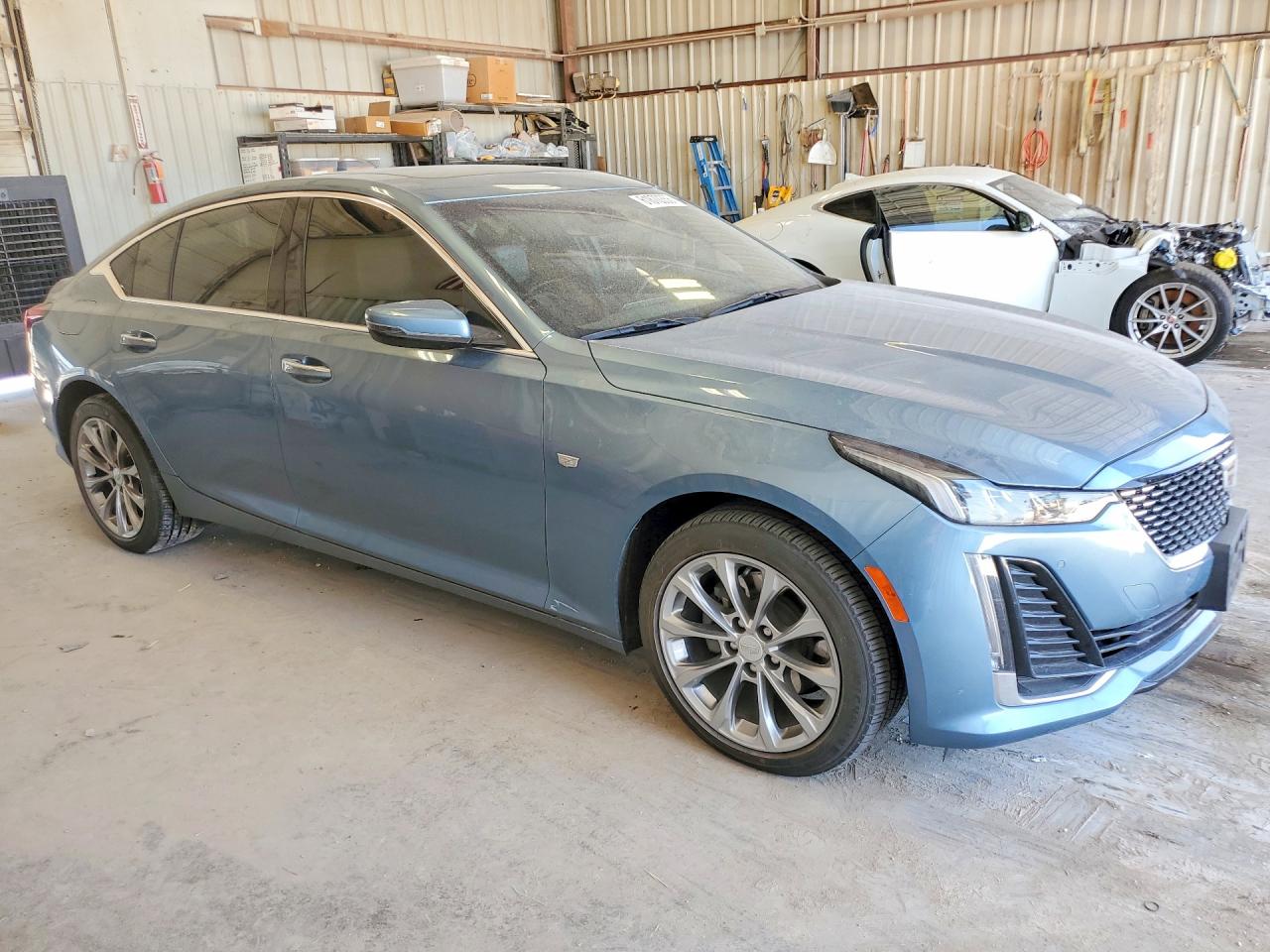 2023 Cadillac Ct5 Premium Luxury Blue vin: 1G6DN5RW4P0132912