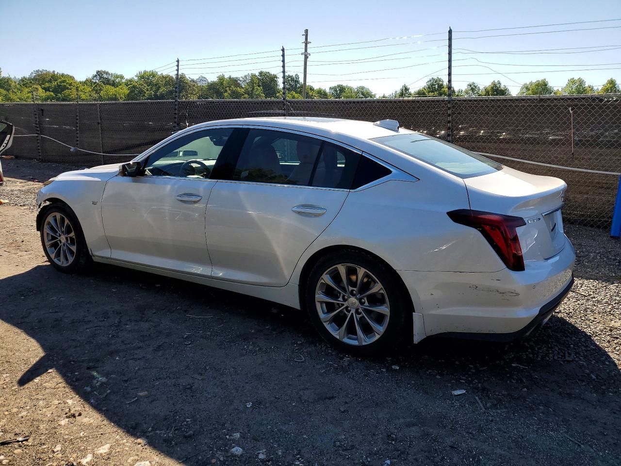 2024 Cadillac Ct5 Premium Luxury White vin: 1G6DN5RW8R0129644