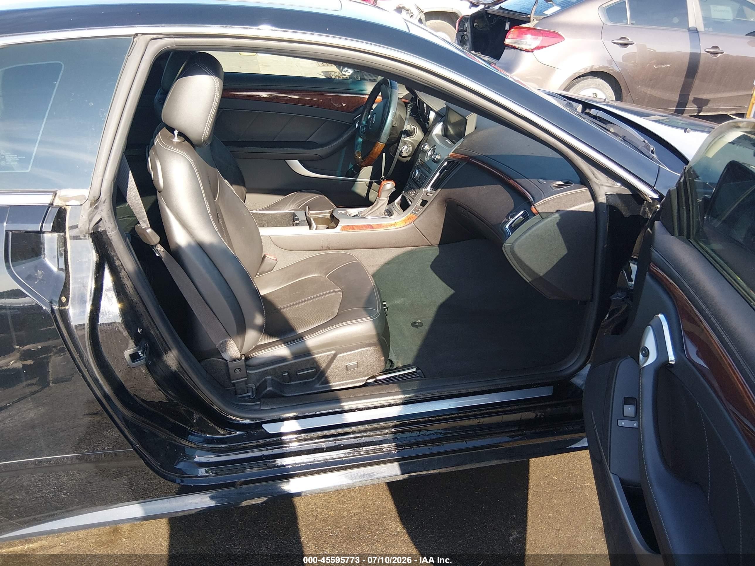 2012 Cadillac Cts Premium Черный vin: 1G6DP1E30C0145715