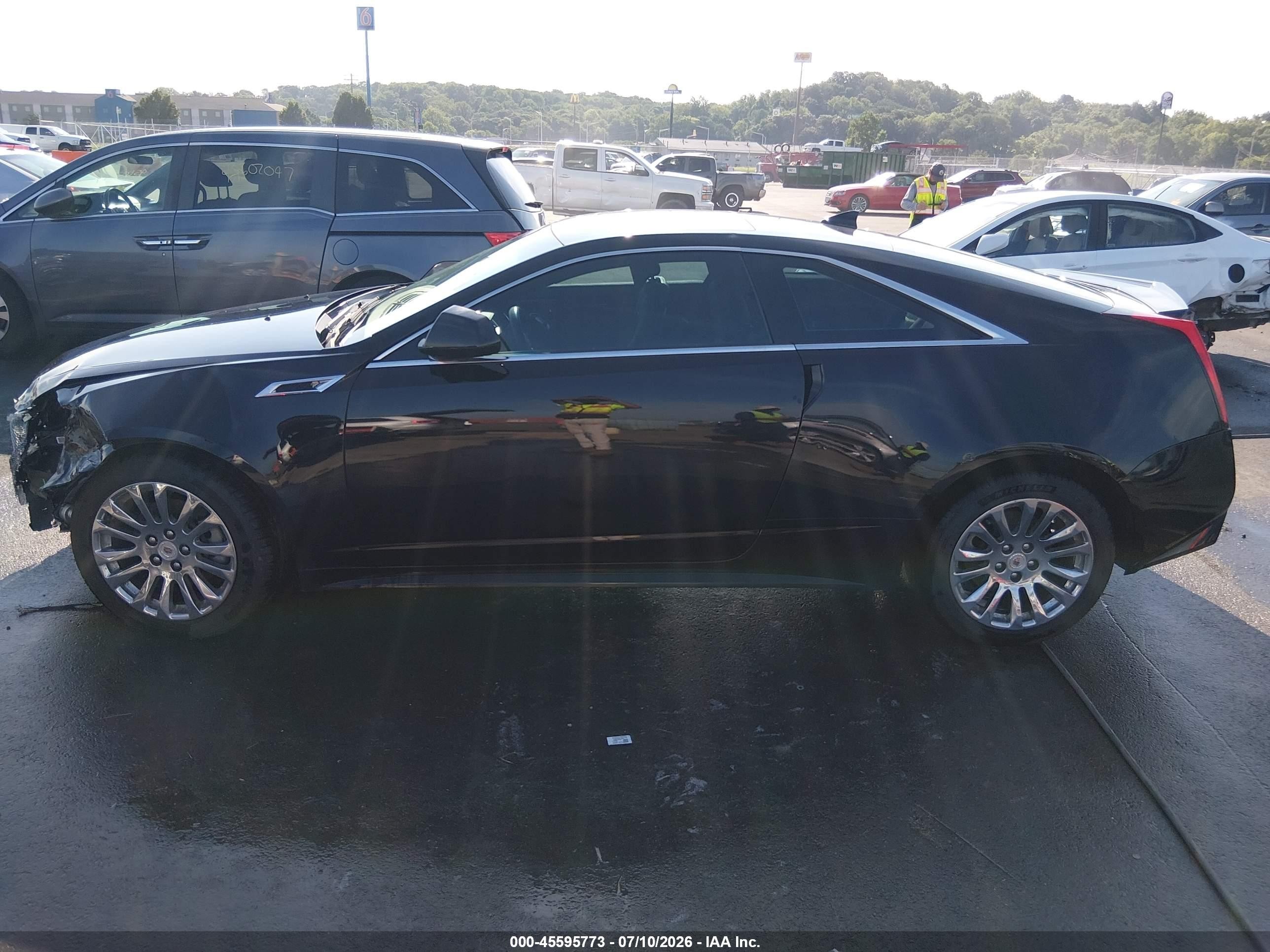 2012 Cadillac Cts Premium Черный vin: 1G6DP1E30C0145715