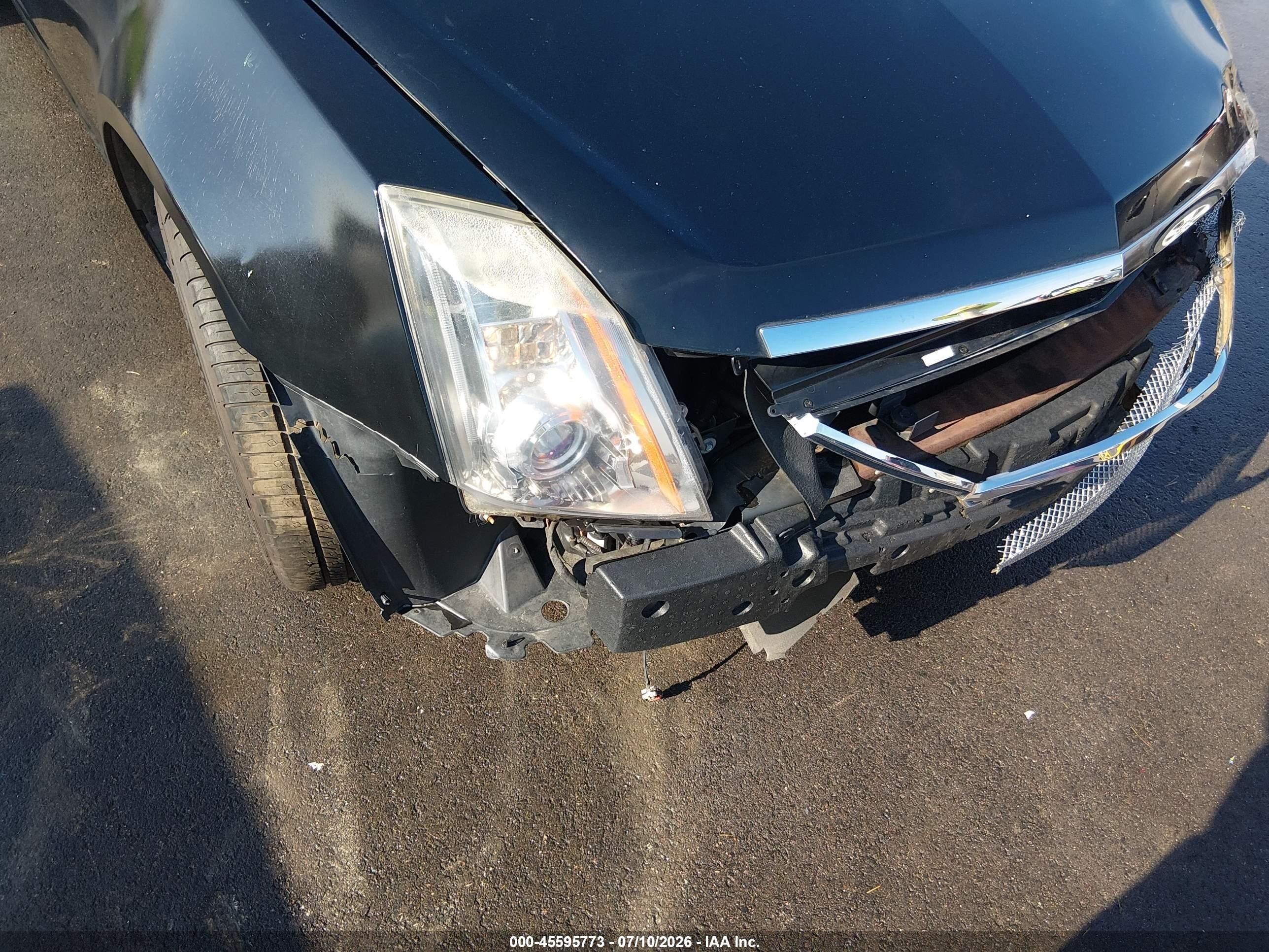 2012 Cadillac Cts Premium Черный vin: 1G6DP1E30C0145715