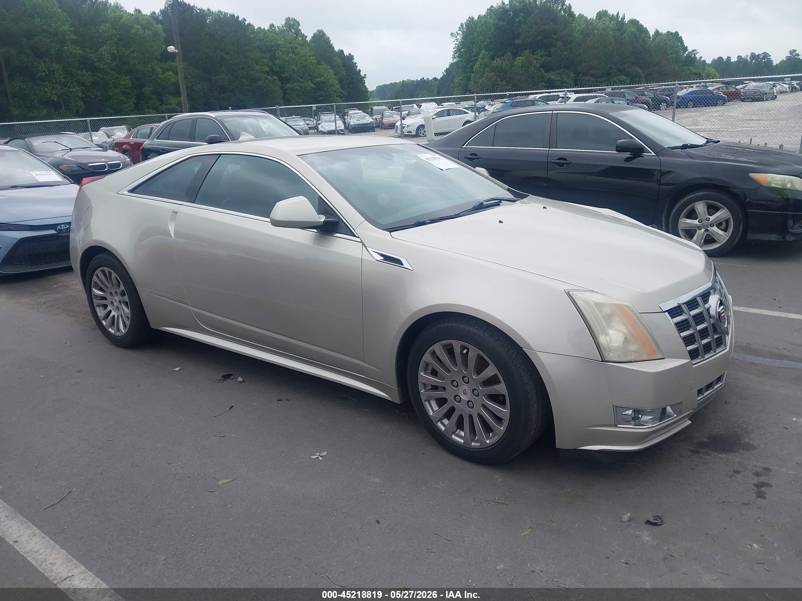 2013 Cadillac Cts Premium Champagne vin: 1G6DP1E32D0151310