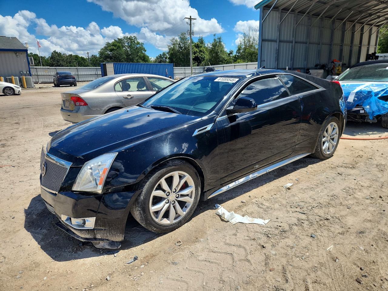 2012 Cadillac Cts Premium Collection Black vin: 1G6DP1E33C0136135