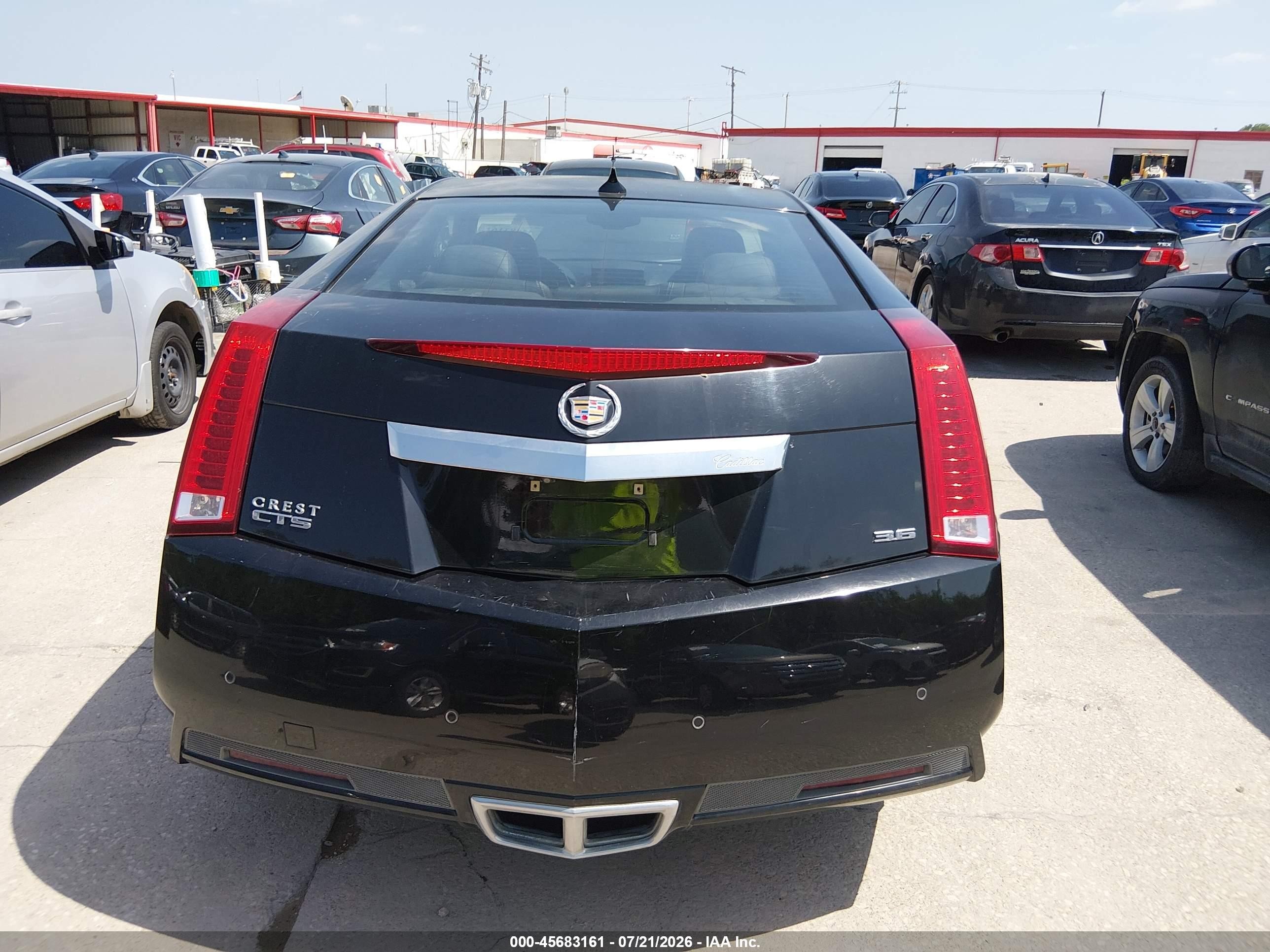 2013 Cadillac Cts Premium Black vin: 1G6DP1E34D0121113