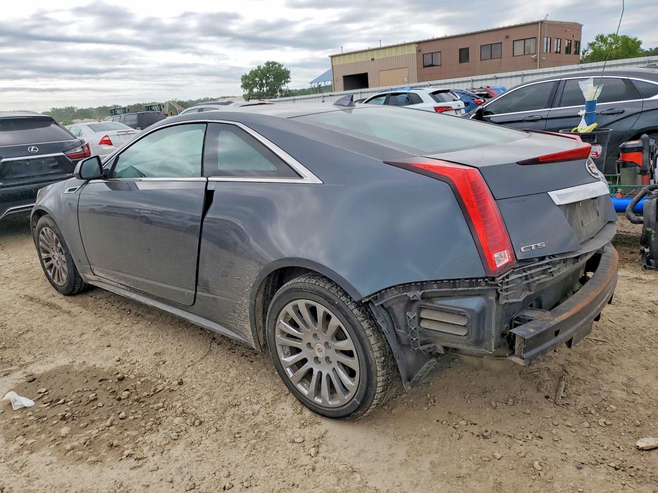 2012 Cadillac Cts Premium Collection Gray vin: 1G6DP1E38C0124479
