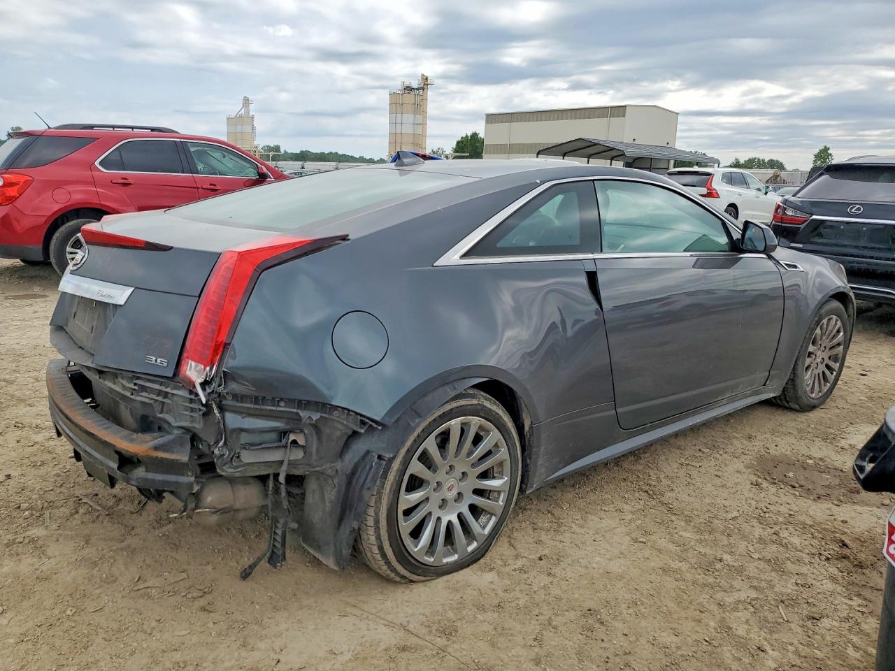 2012 Cadillac Cts Premium Collection Gray vin: 1G6DP1E38C0124479