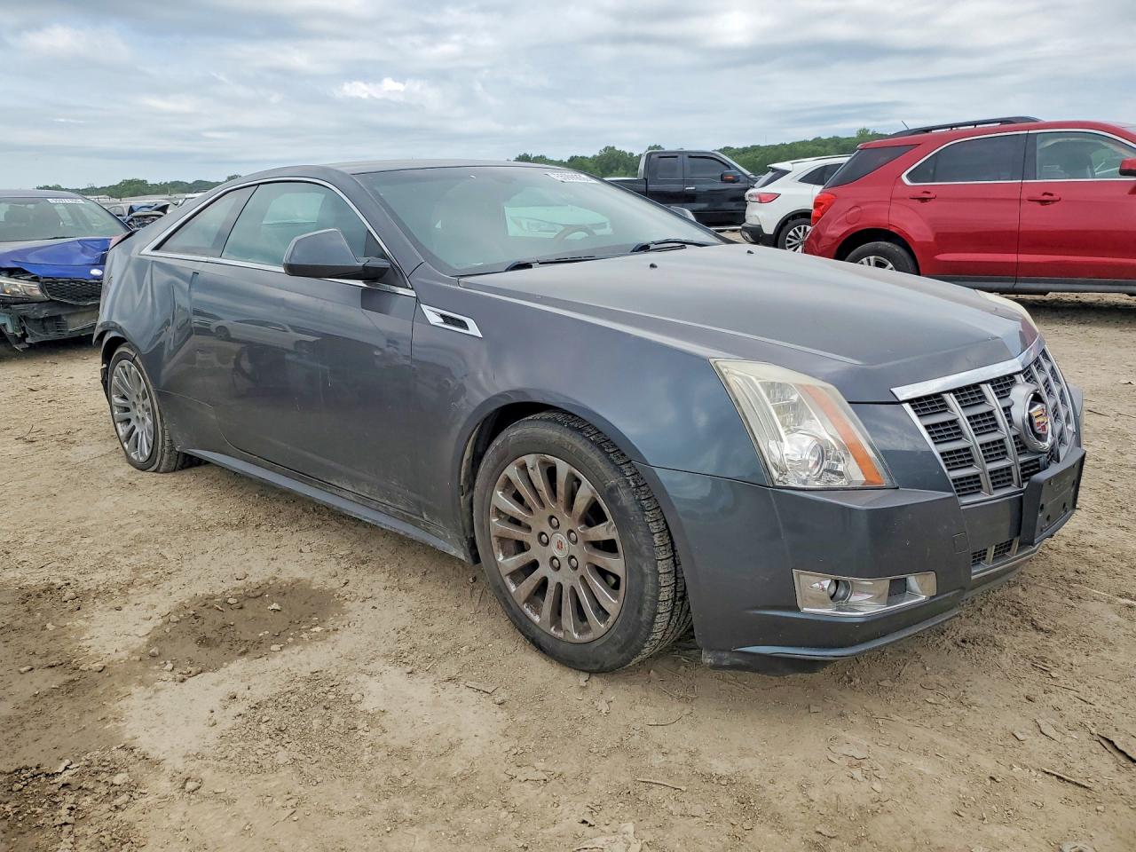 2012 Cadillac Cts Premium Collection Gray vin: 1G6DP1E38C0124479
