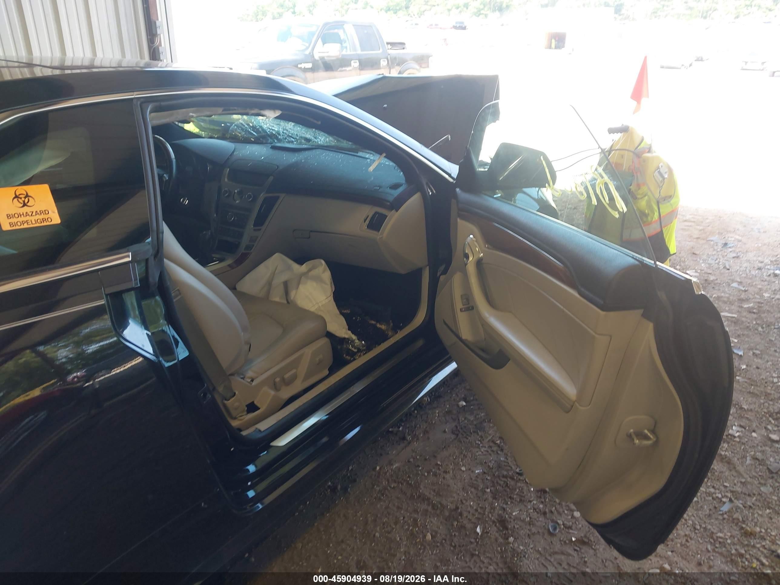 2013 Cadillac Cts Premium Black vin: 1G6DP1E39D0113458