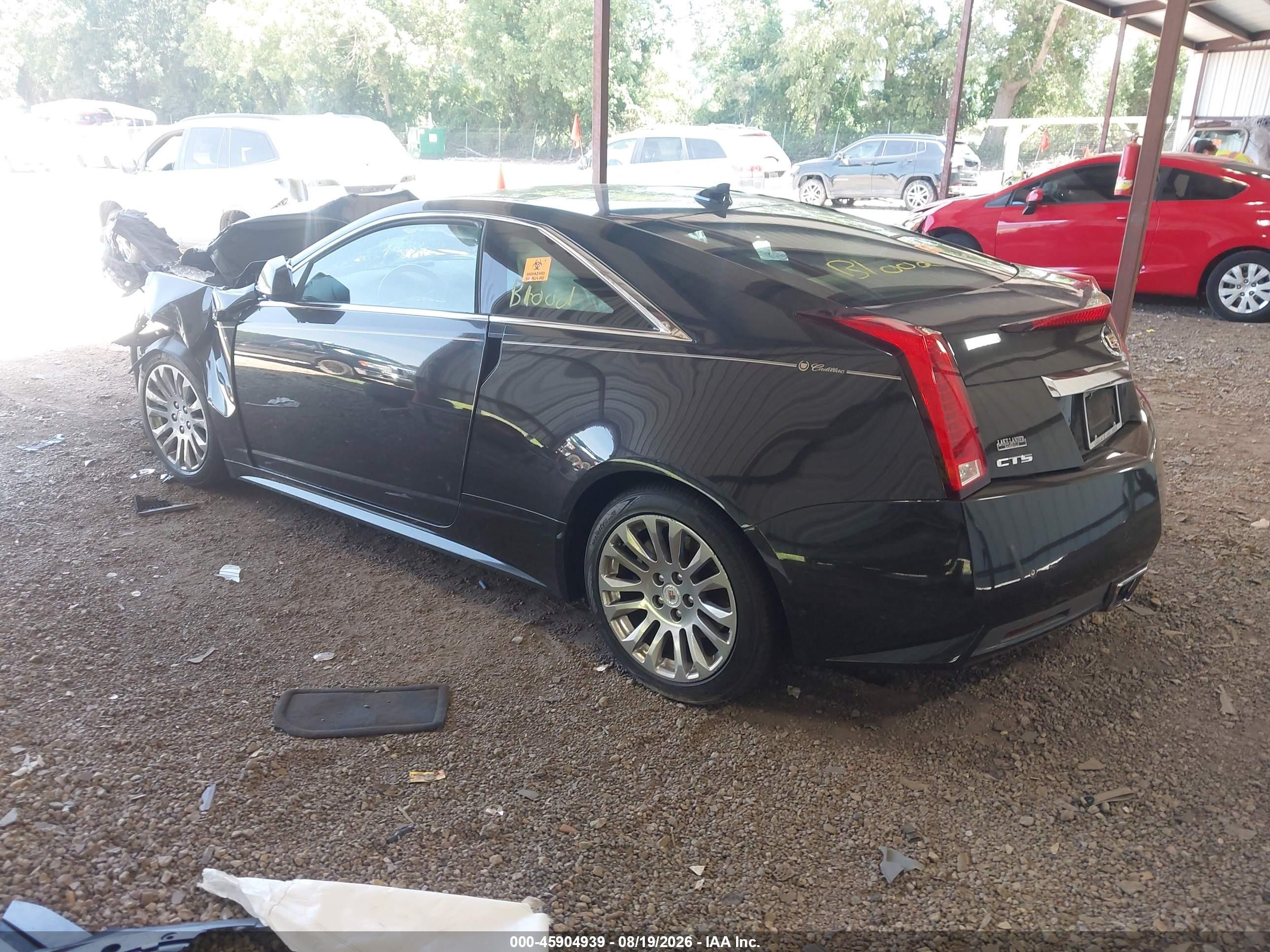 2013 Cadillac Cts Premium Black vin: 1G6DP1E39D0113458