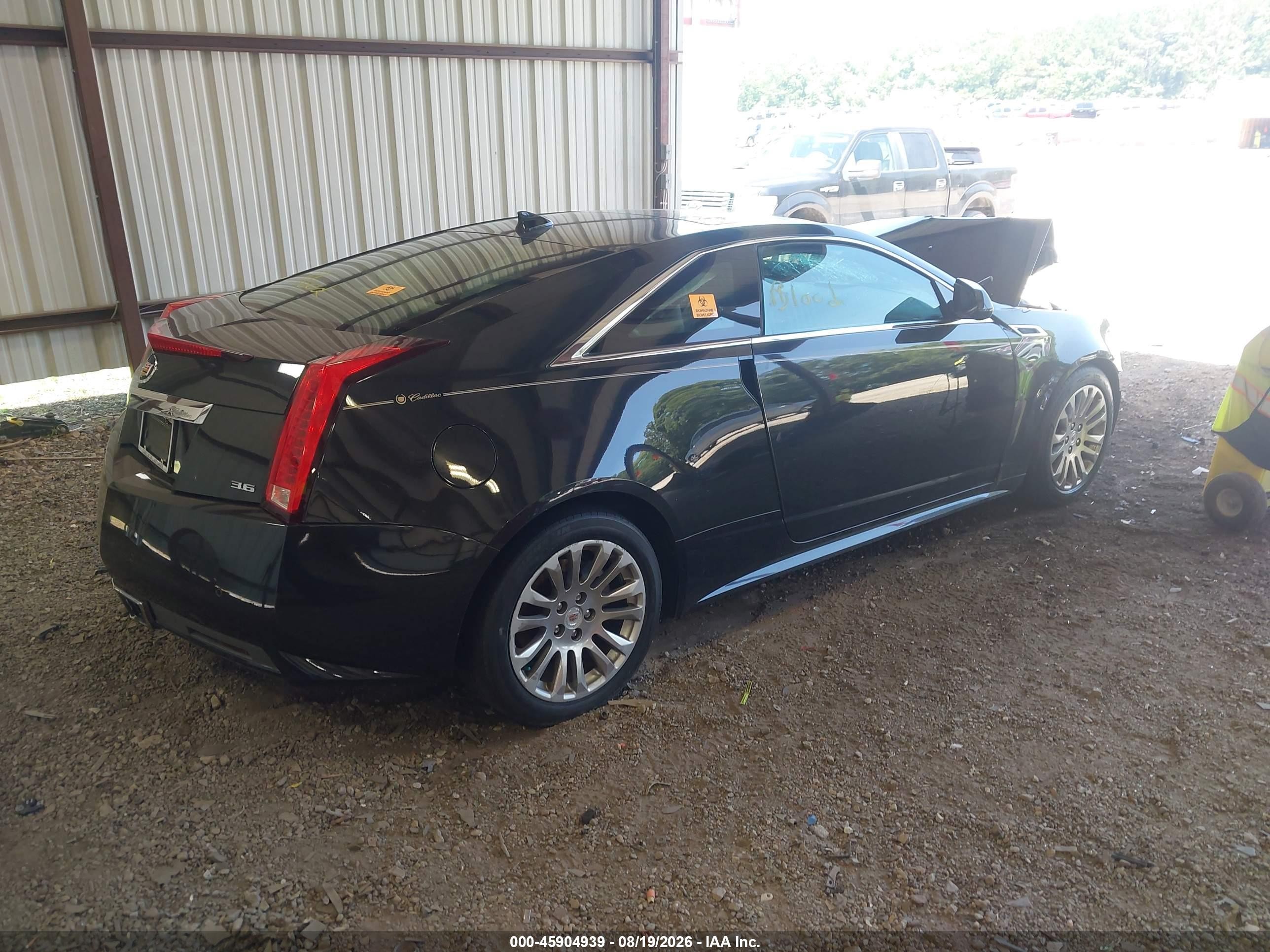2013 Cadillac Cts Premium Black vin: 1G6DP1E39D0113458