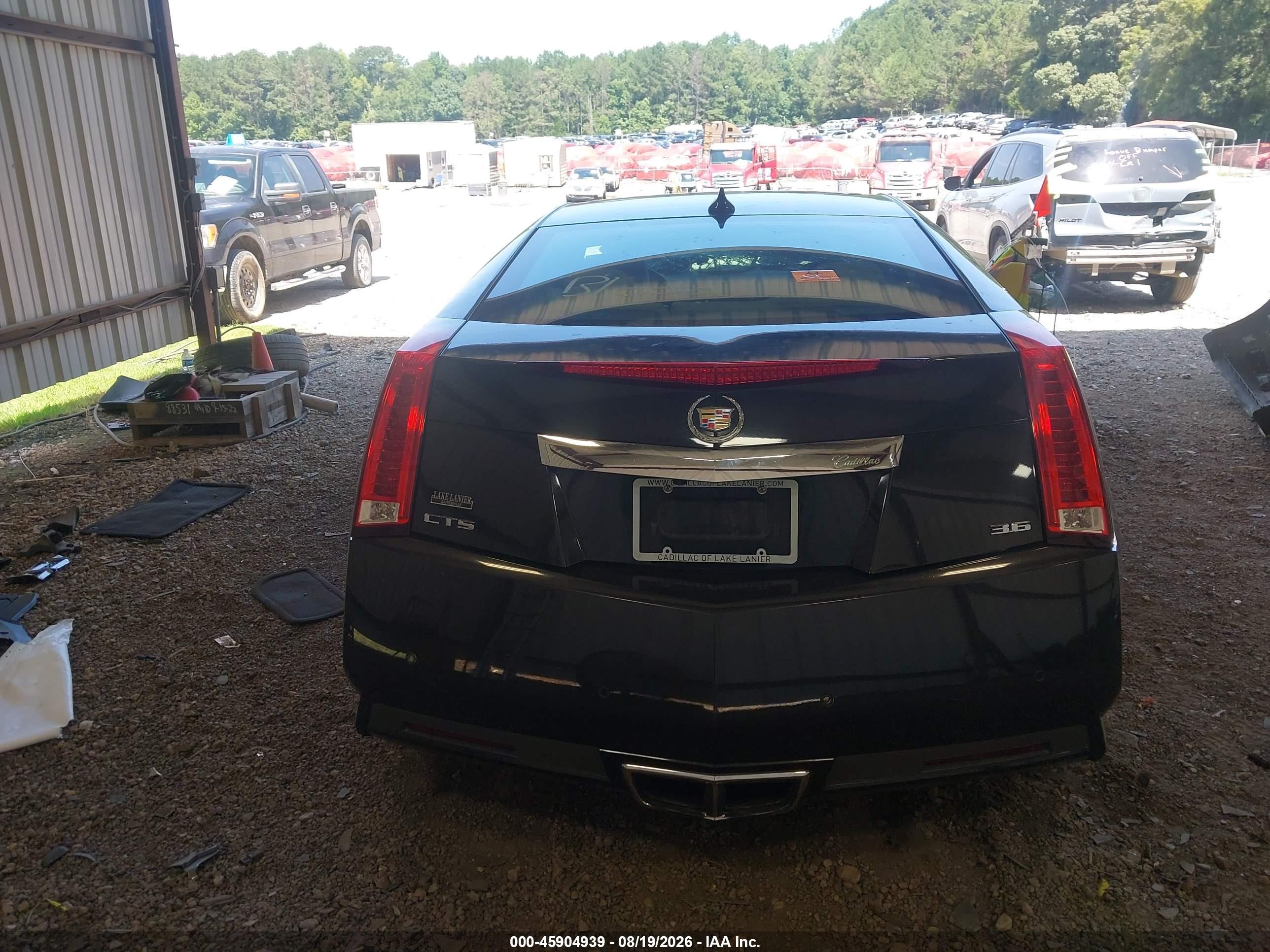 2013 Cadillac Cts Premium Black vin: 1G6DP1E39D0113458