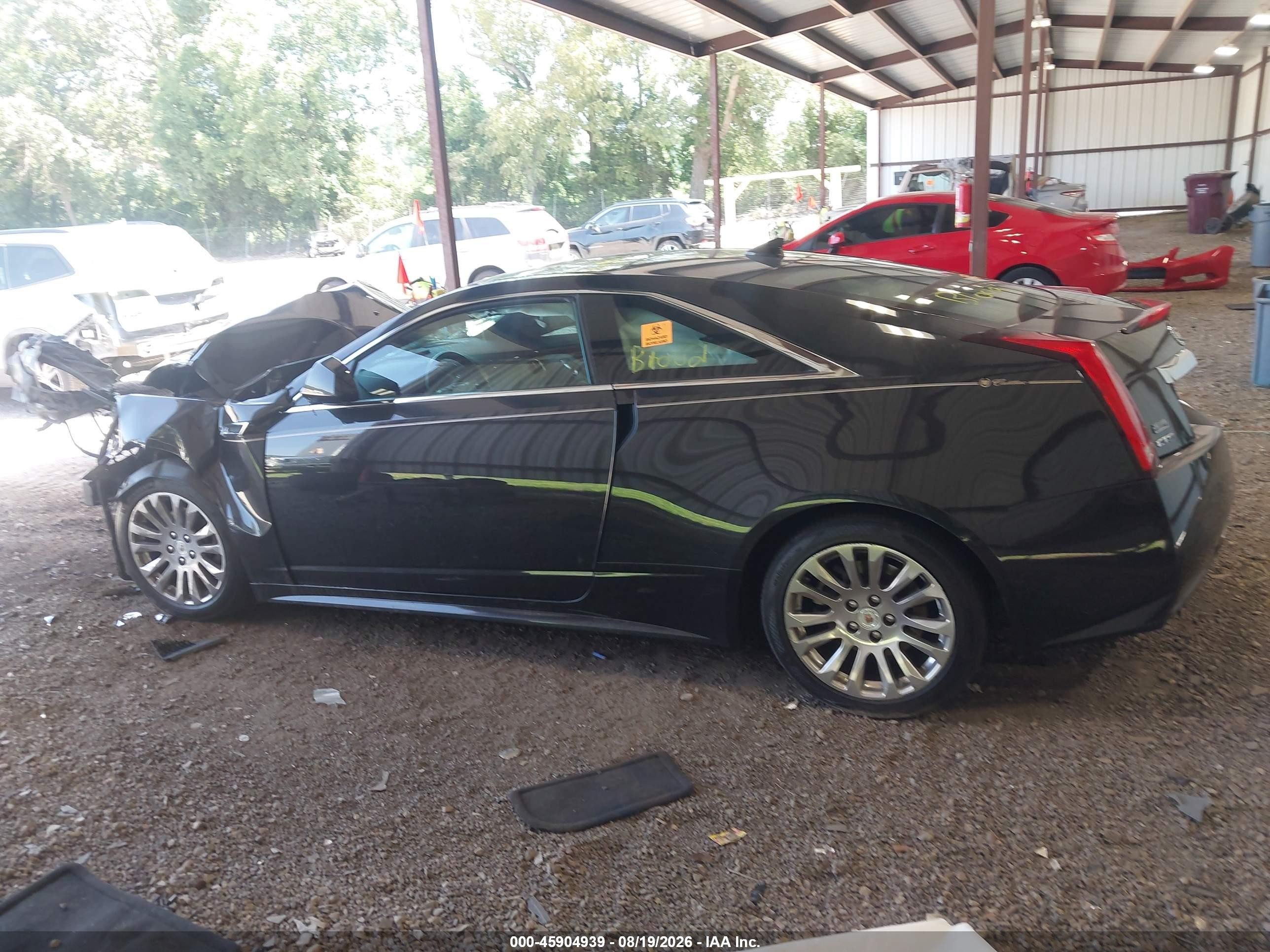 2013 Cadillac Cts Premium Black vin: 1G6DP1E39D0113458