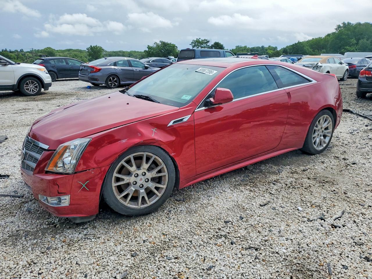 2011 Cadillac Cts Premium Collection Red vin: 1G6DP1ED0B0115038