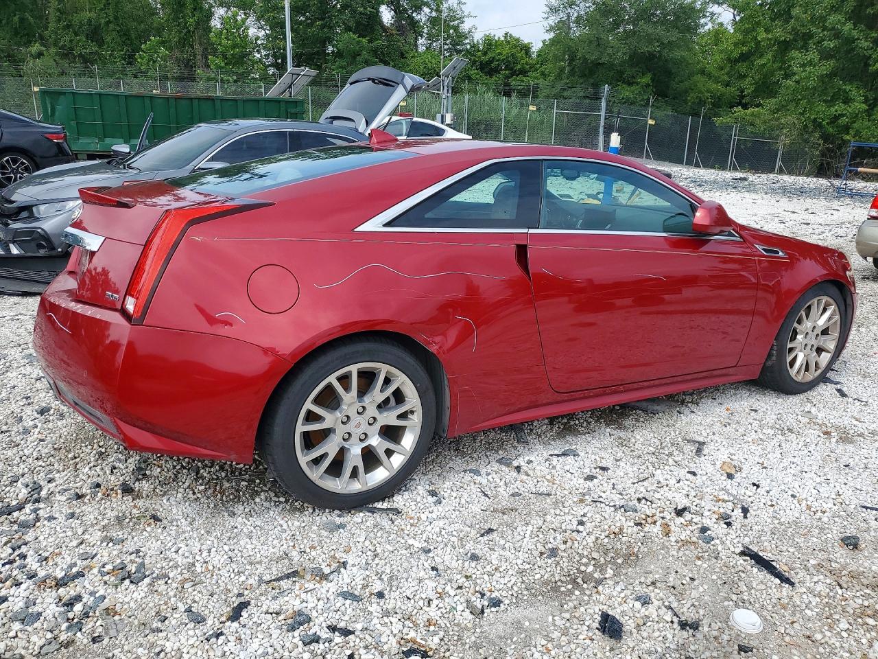 2011 Cadillac Cts Premium Collection Red vin: 1G6DP1ED0B0115038