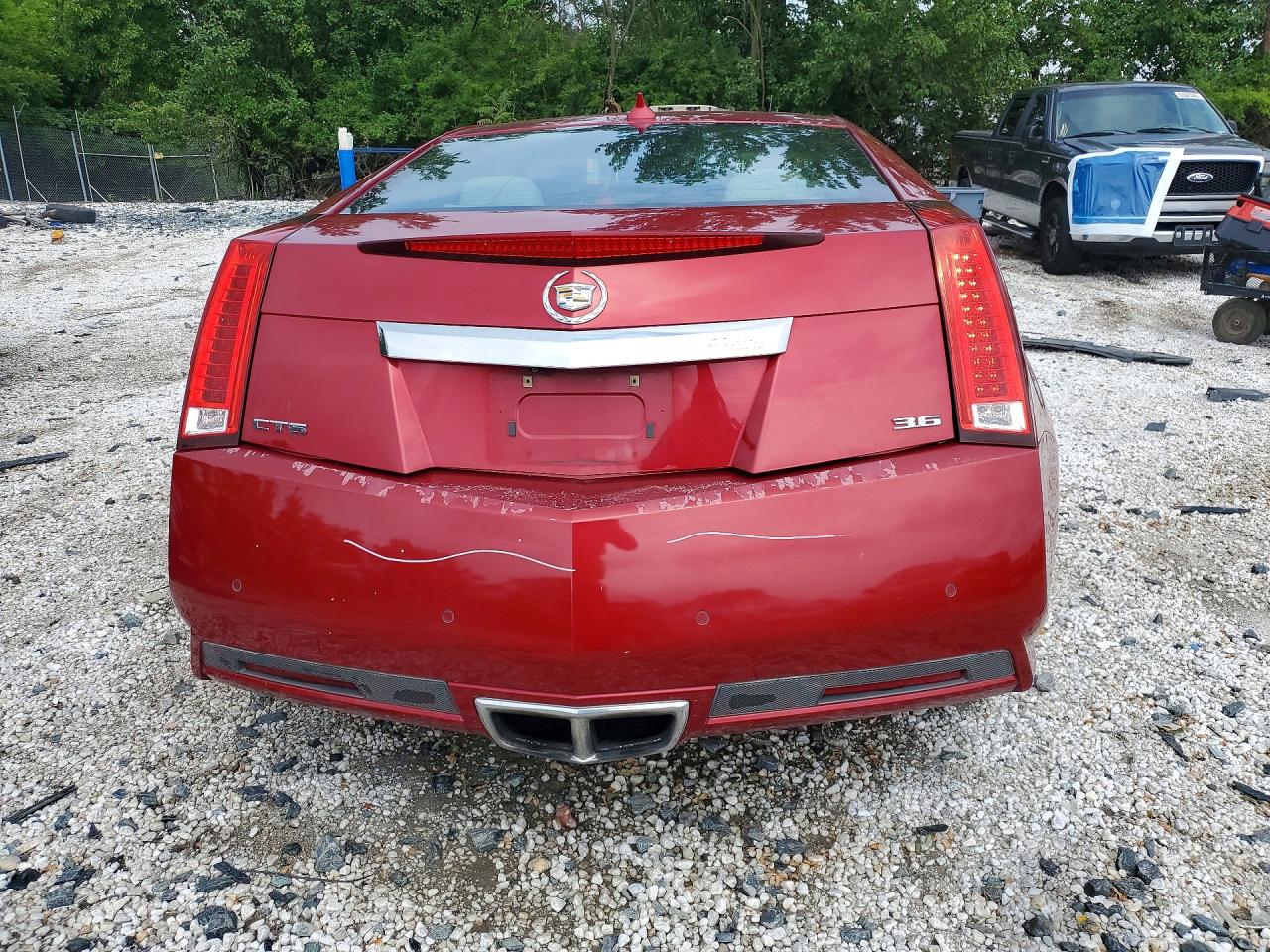 2011 Cadillac Cts Premium Collection Red vin: 1G6DP1ED0B0115038