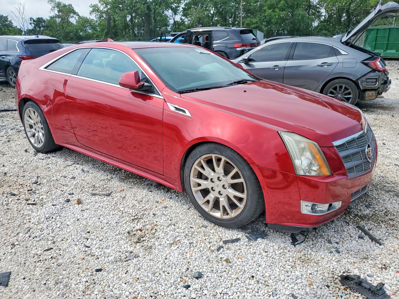 2011 Cadillac Cts Premium Collection Red vin: 1G6DP1ED0B0115038